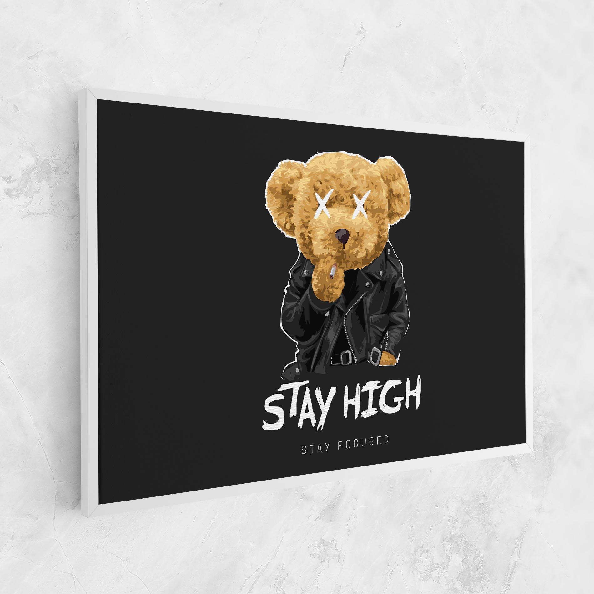 Vászonkép Stay Focused mockup 1