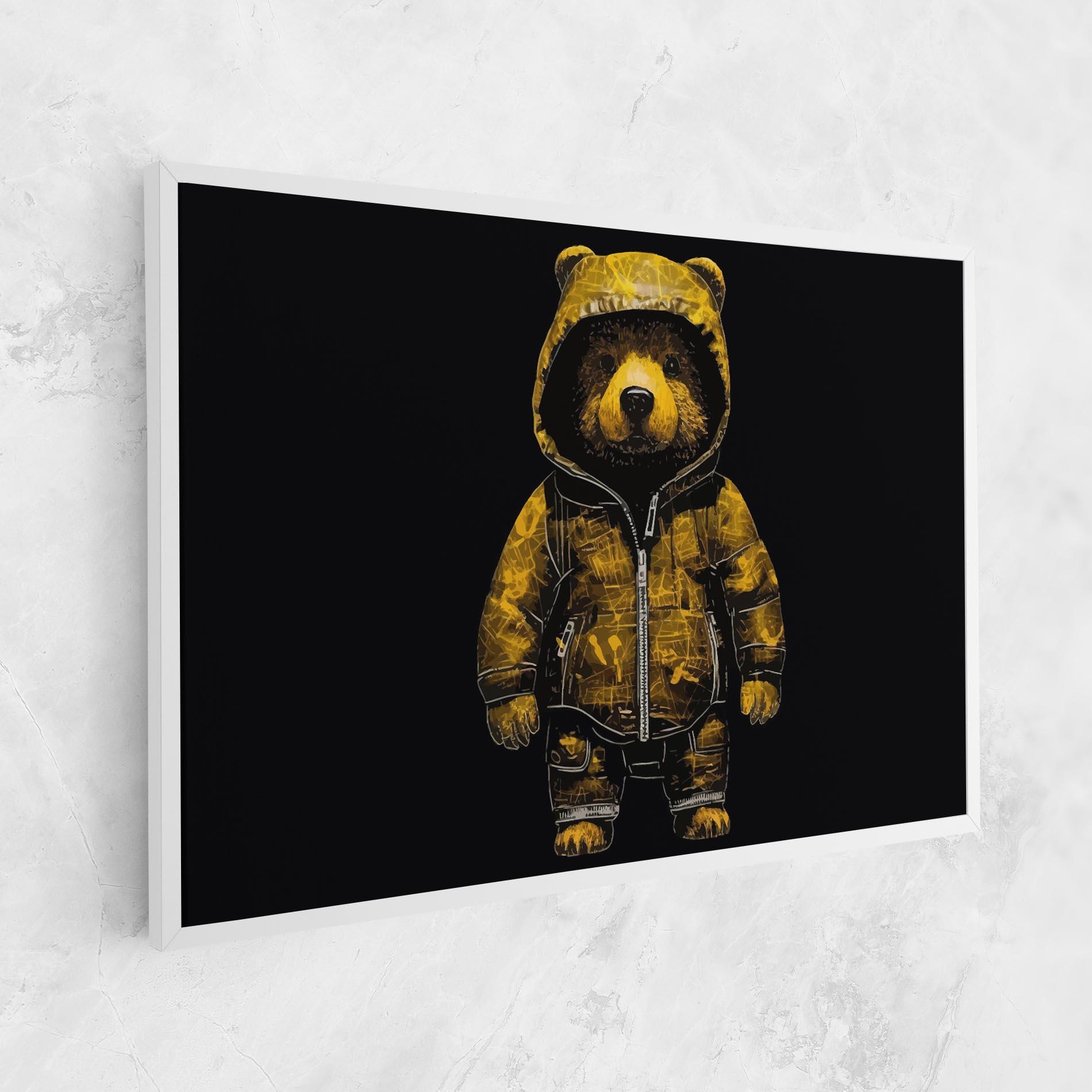 Vászonkép Yellow Bear mockup 1