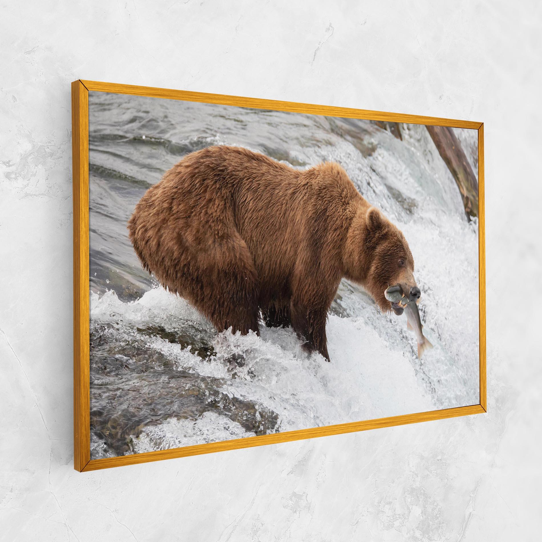 Vászonkép Bear Hunting mockup 1