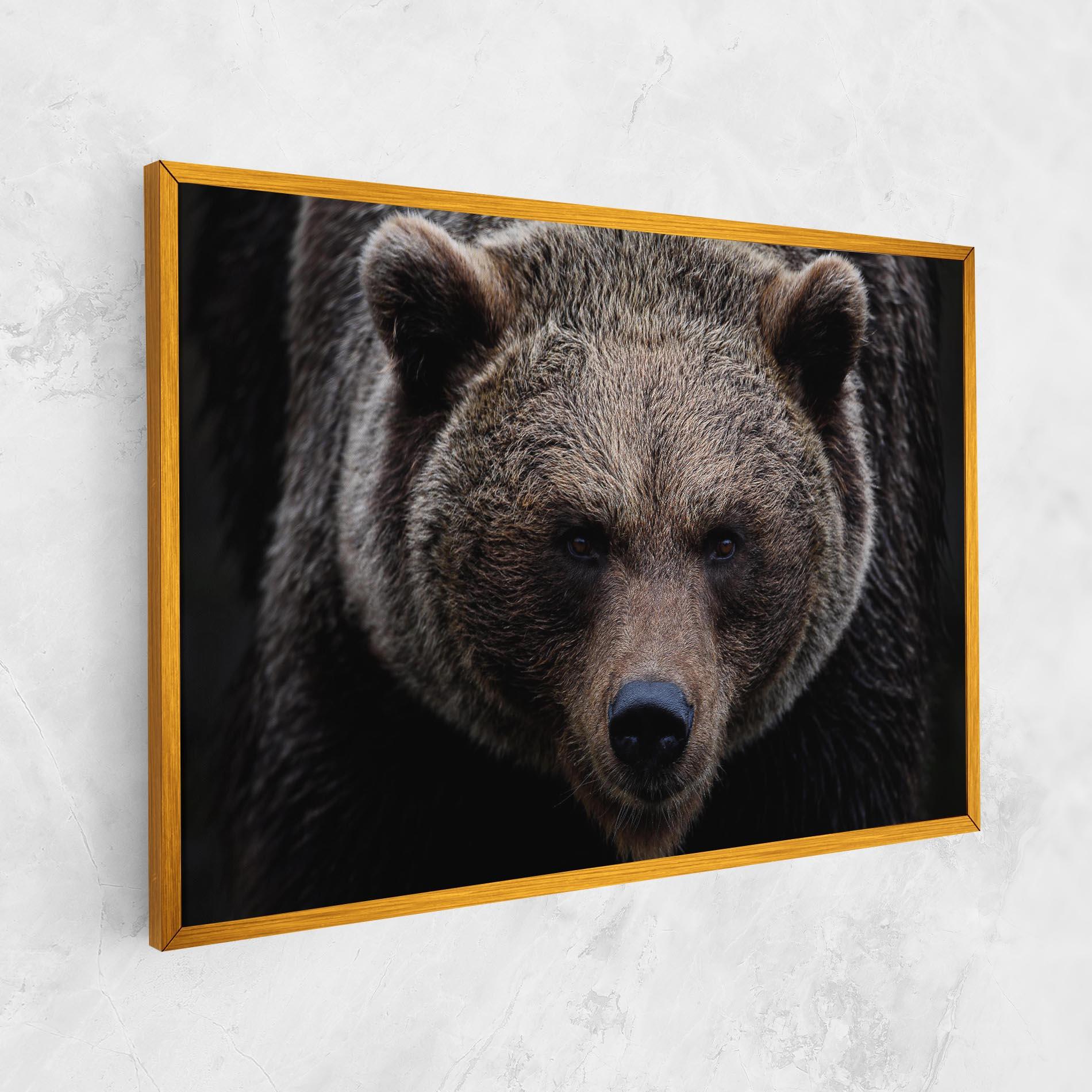 Vászonkép Brown Bear mockup 1