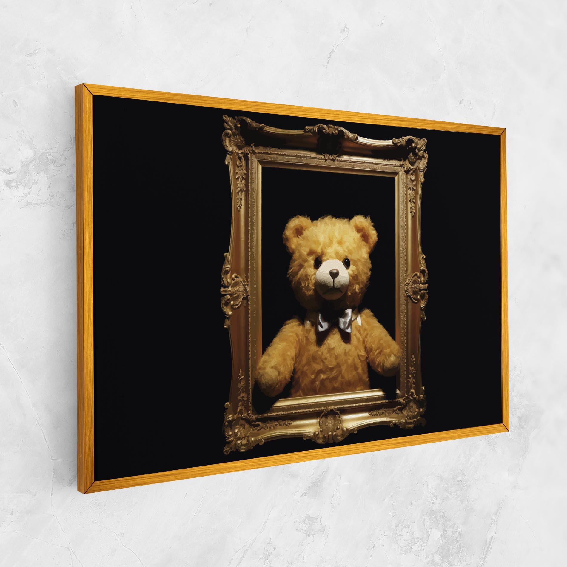 Vászonkép Frame Bear mockup 1