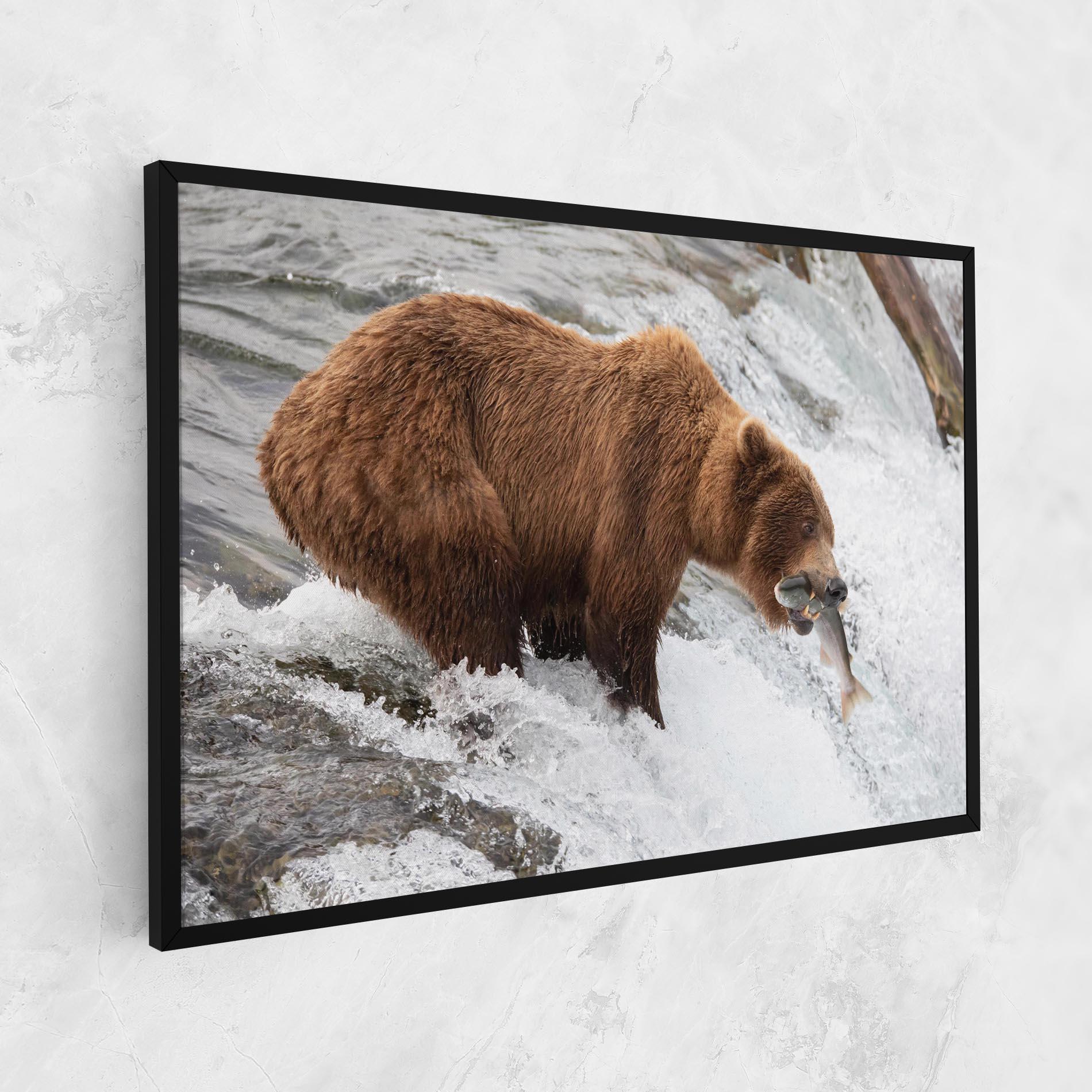 Vászonkép Bear Hunting mockup 1