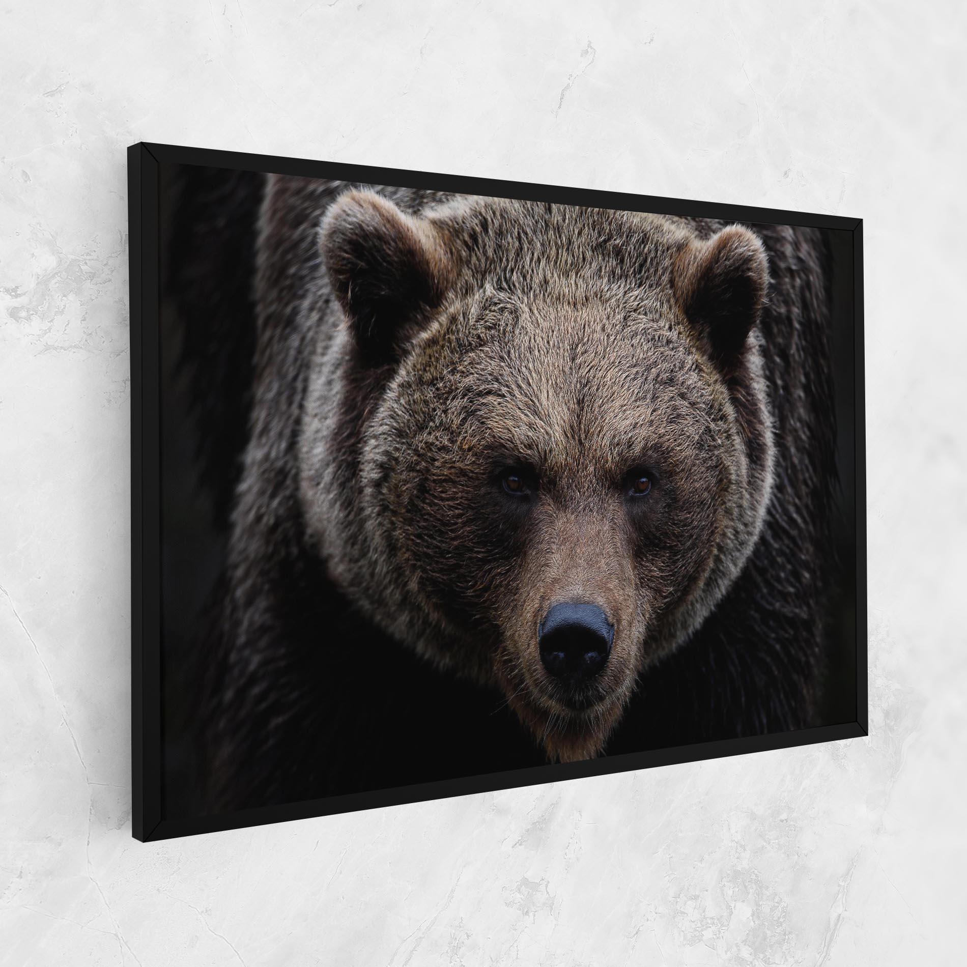 Vászonkép Brown Bear mockup 1