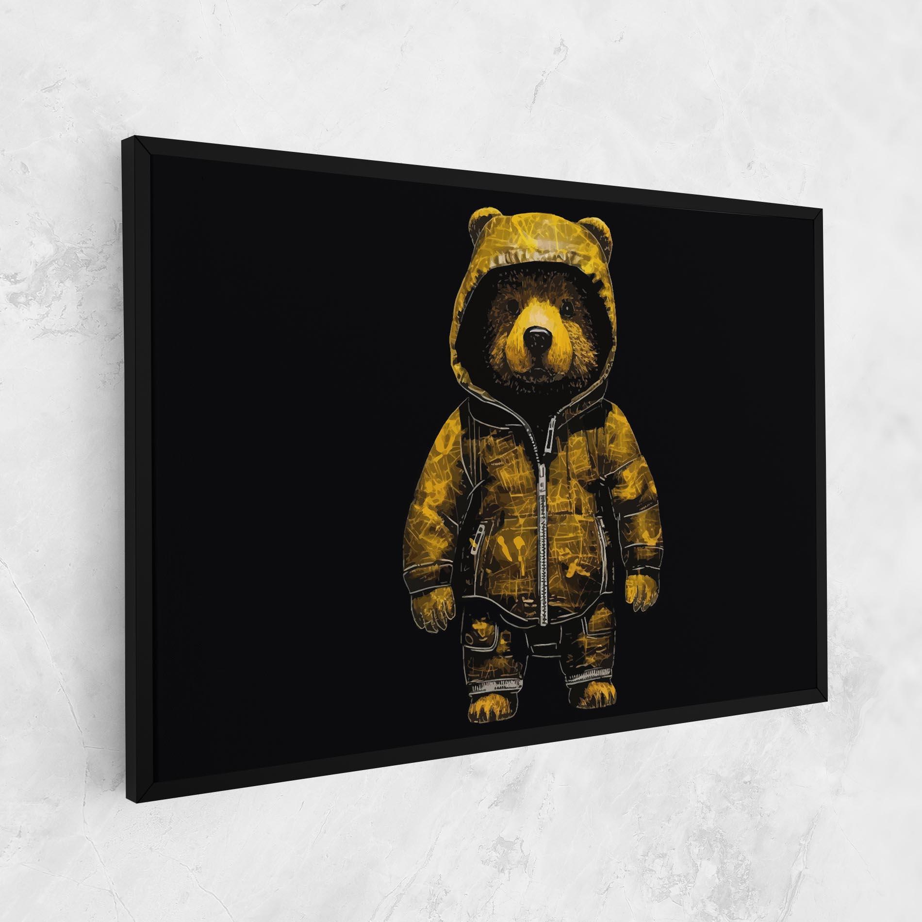 Vászonkép Yellow Bear mockup 1