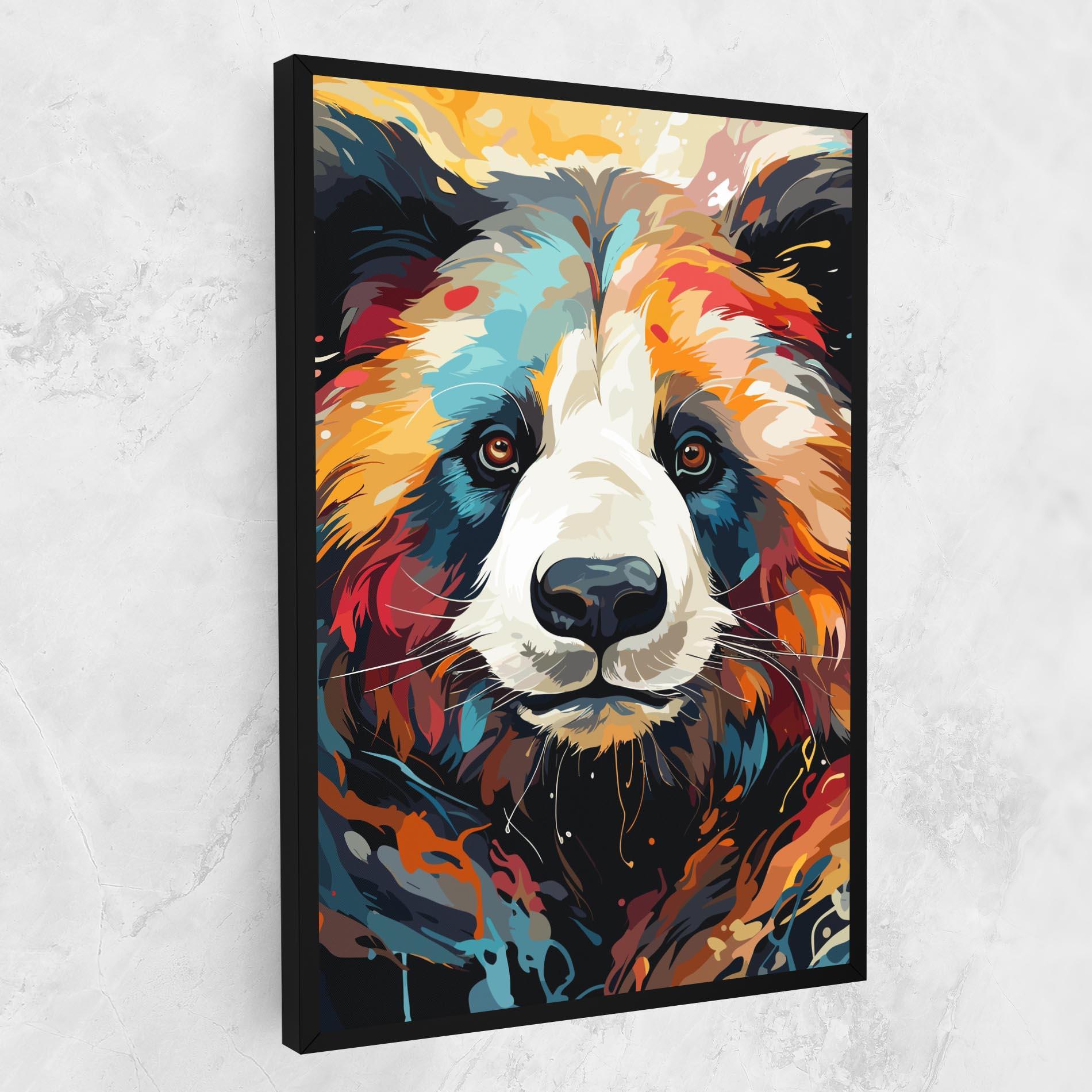 Vászonkép Cream Color Bear mockup 1