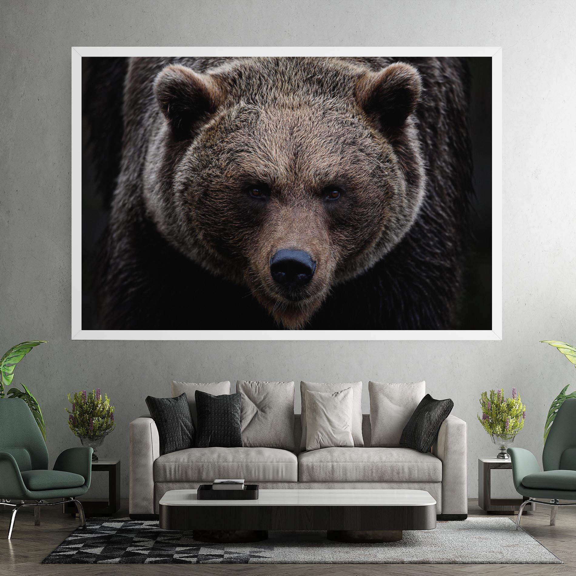 Vászonkép Brown Bear mockup 7