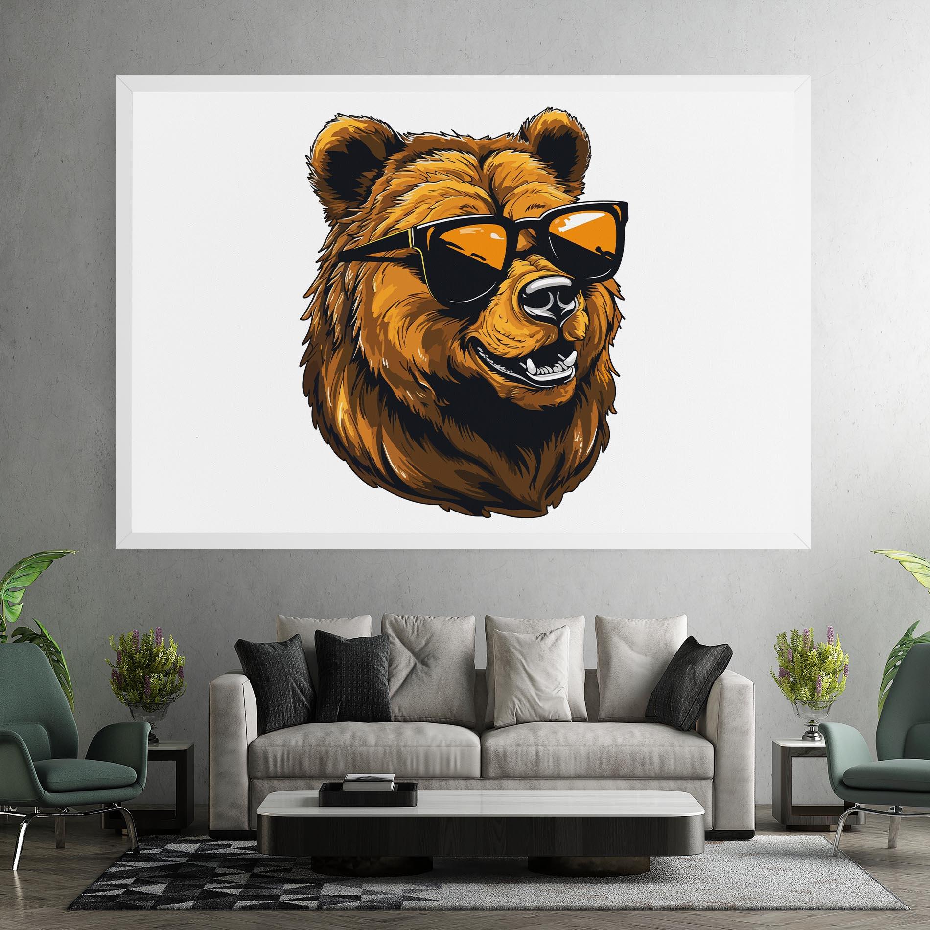 Vászonkép Cool Glasses mockup 7