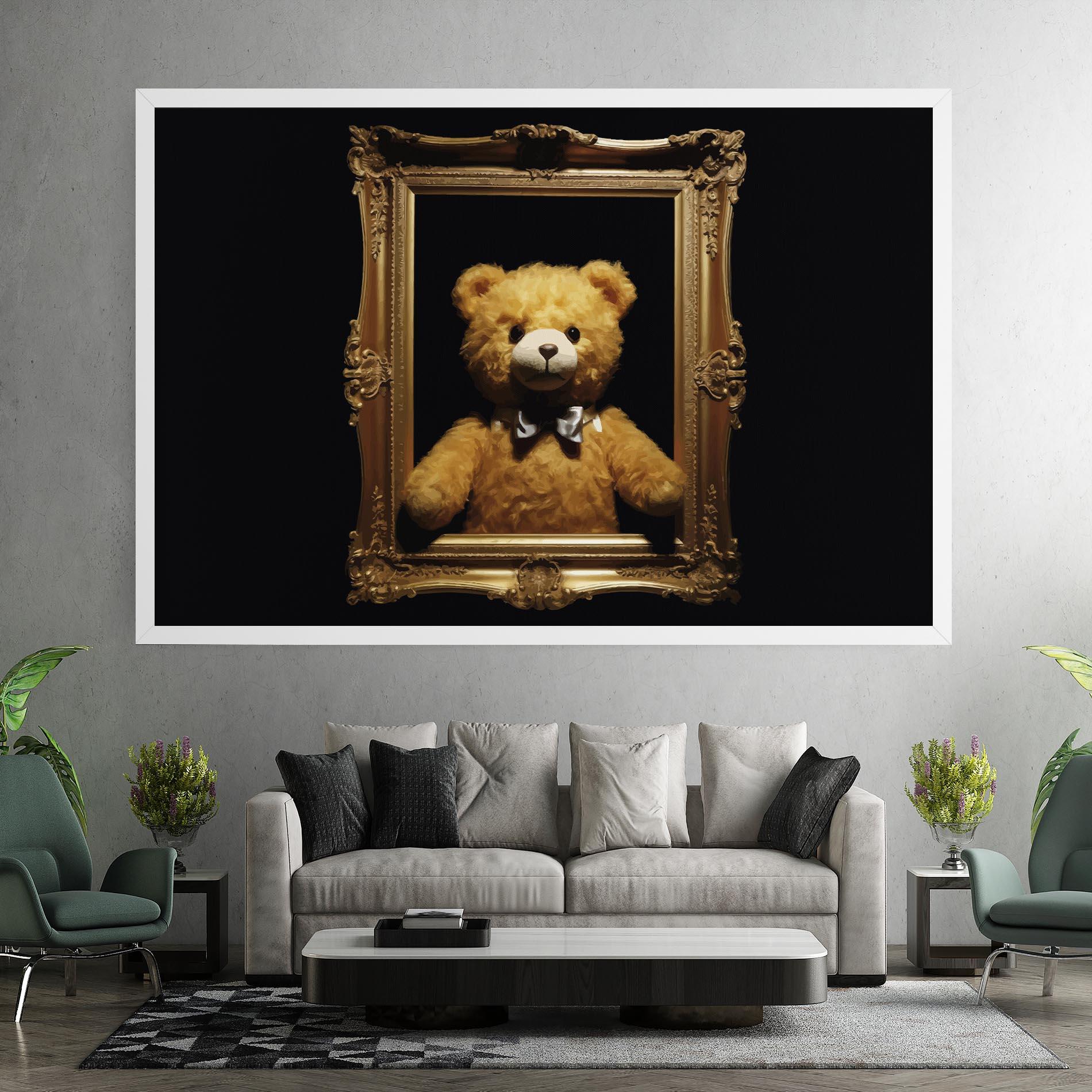 Vászonkép Frame Bear mockup 7
