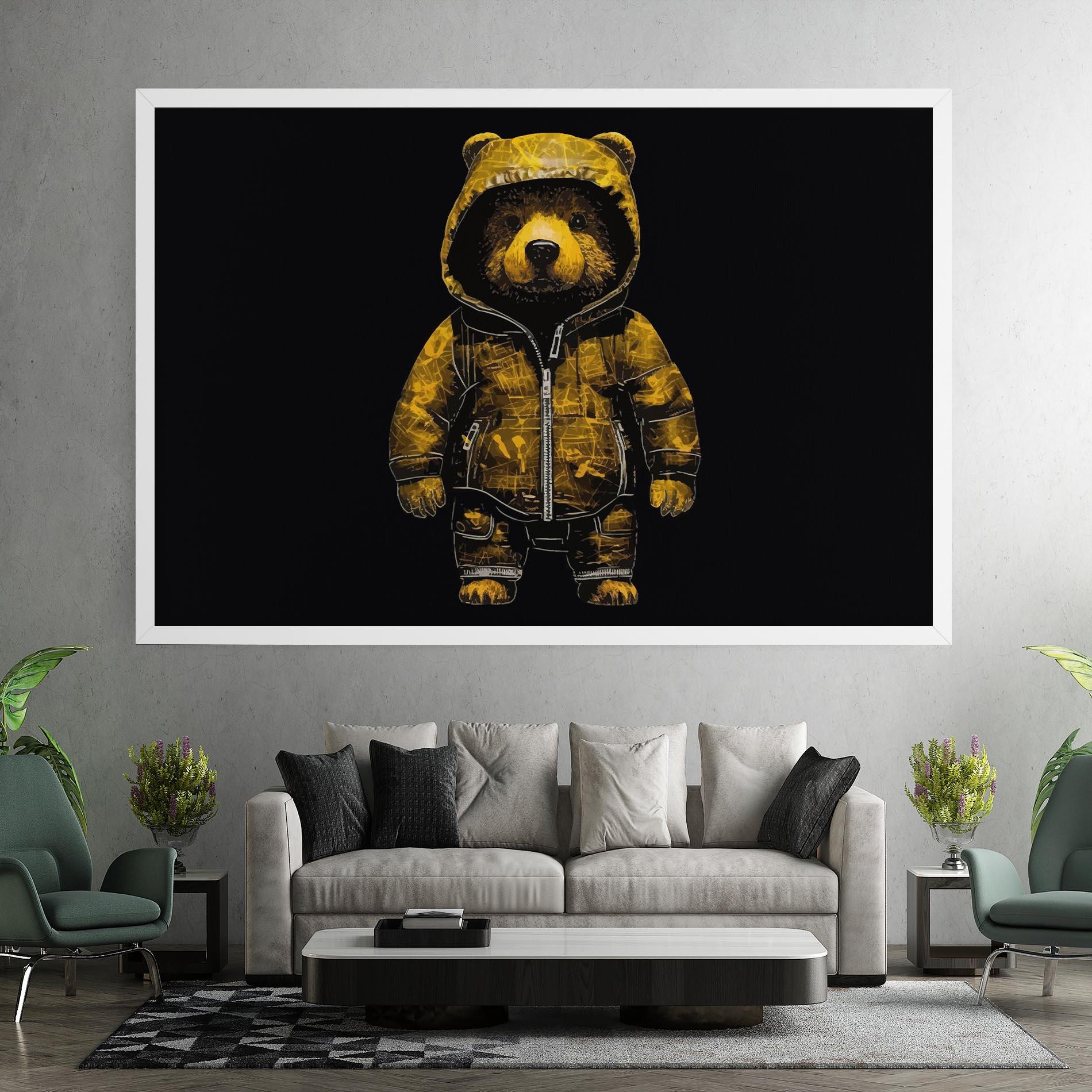 Vászonkép Yellow Bear mockup 7