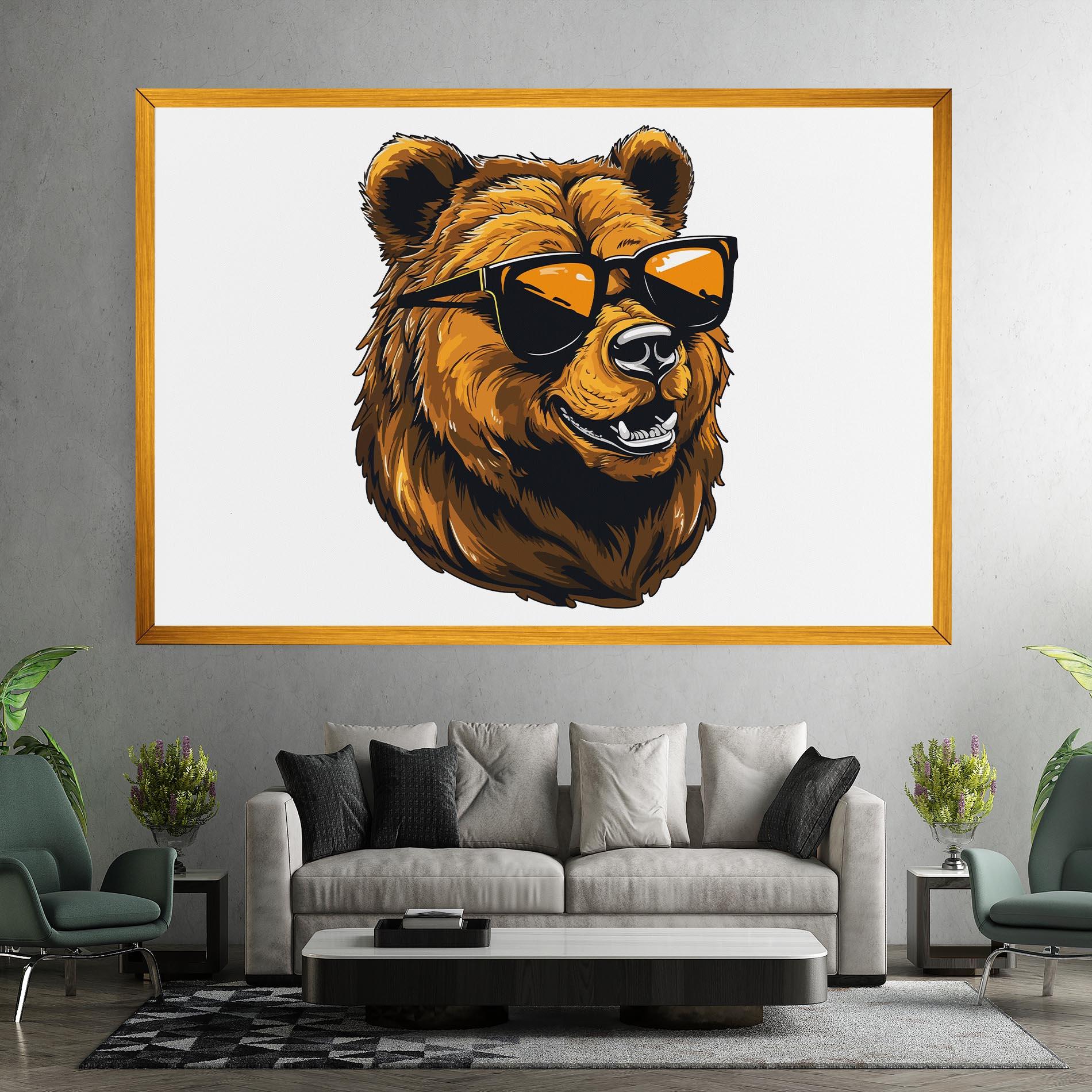 Vászonkép Cool Glasses mockup 7