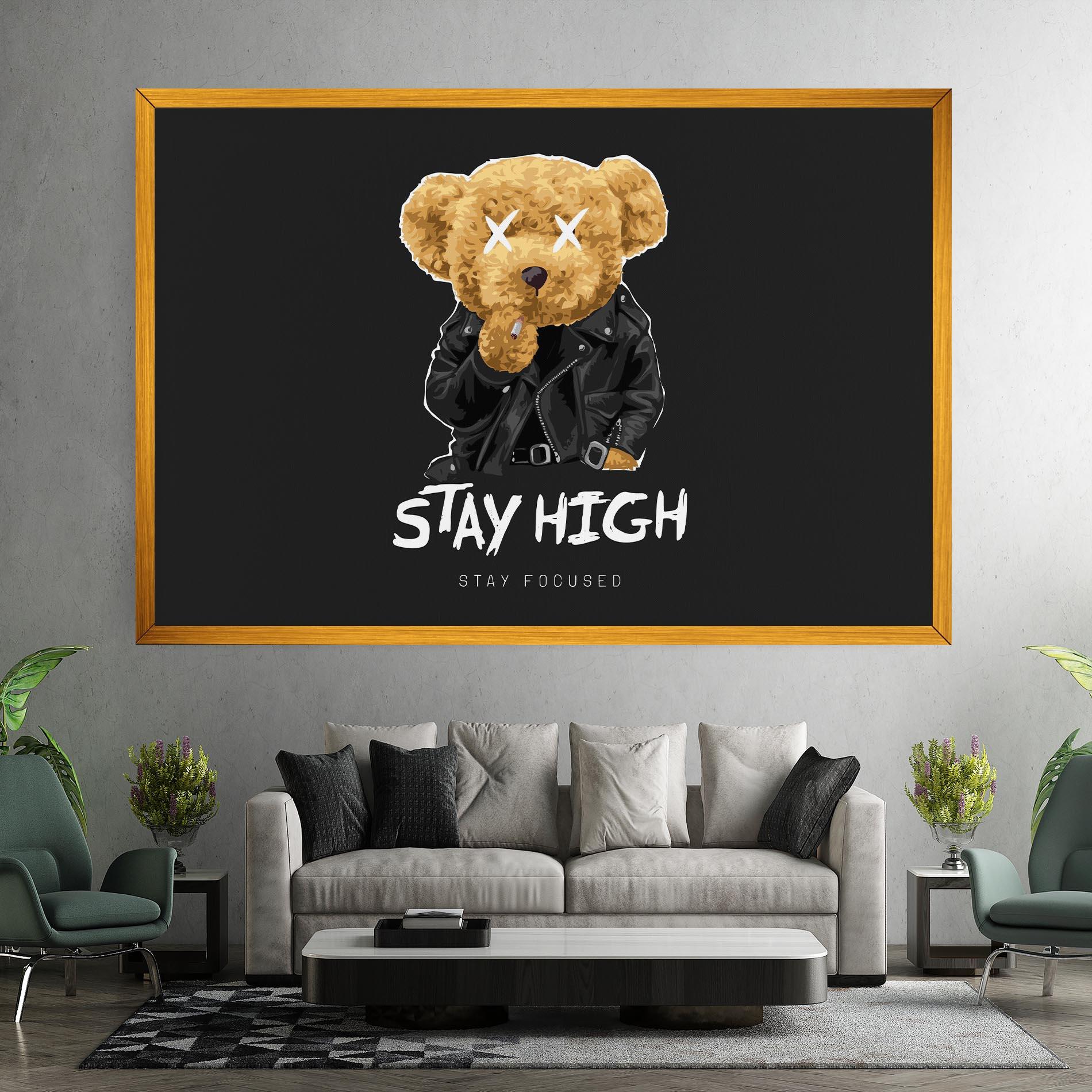 Vászonkép Stay Focused mockup 7