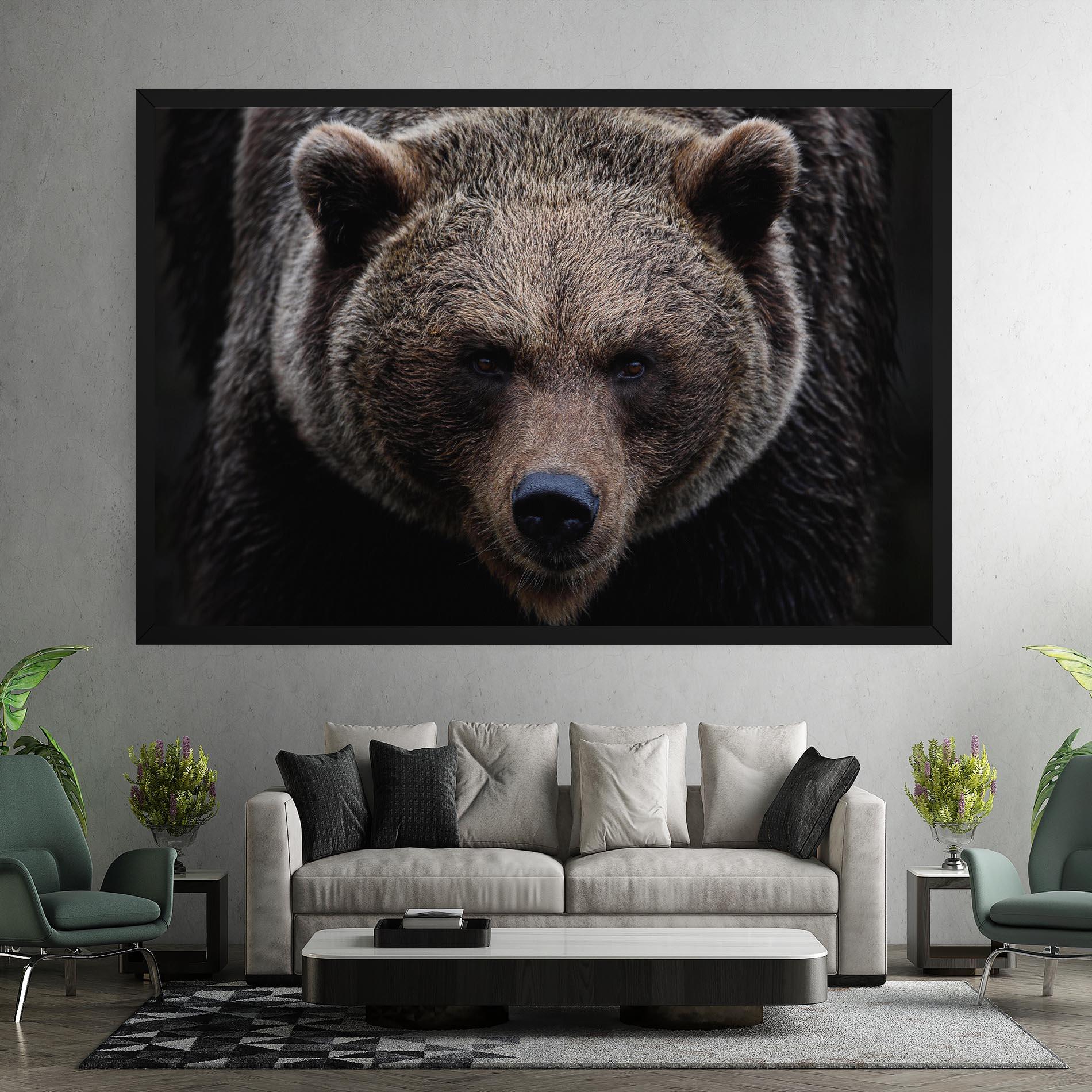 Vászonkép Brown Bear mockup 7