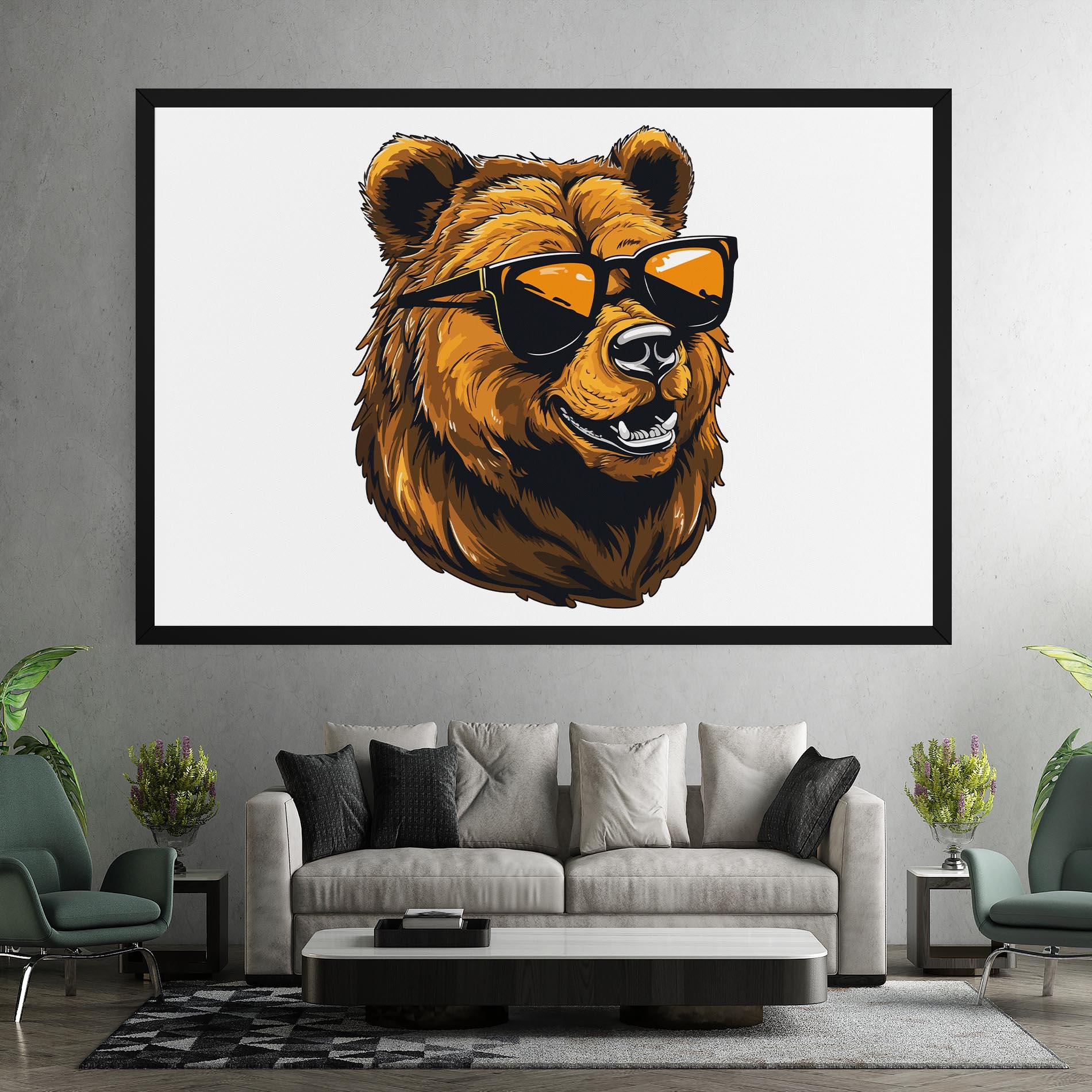 Vászonkép Cool Glasses mockup 7