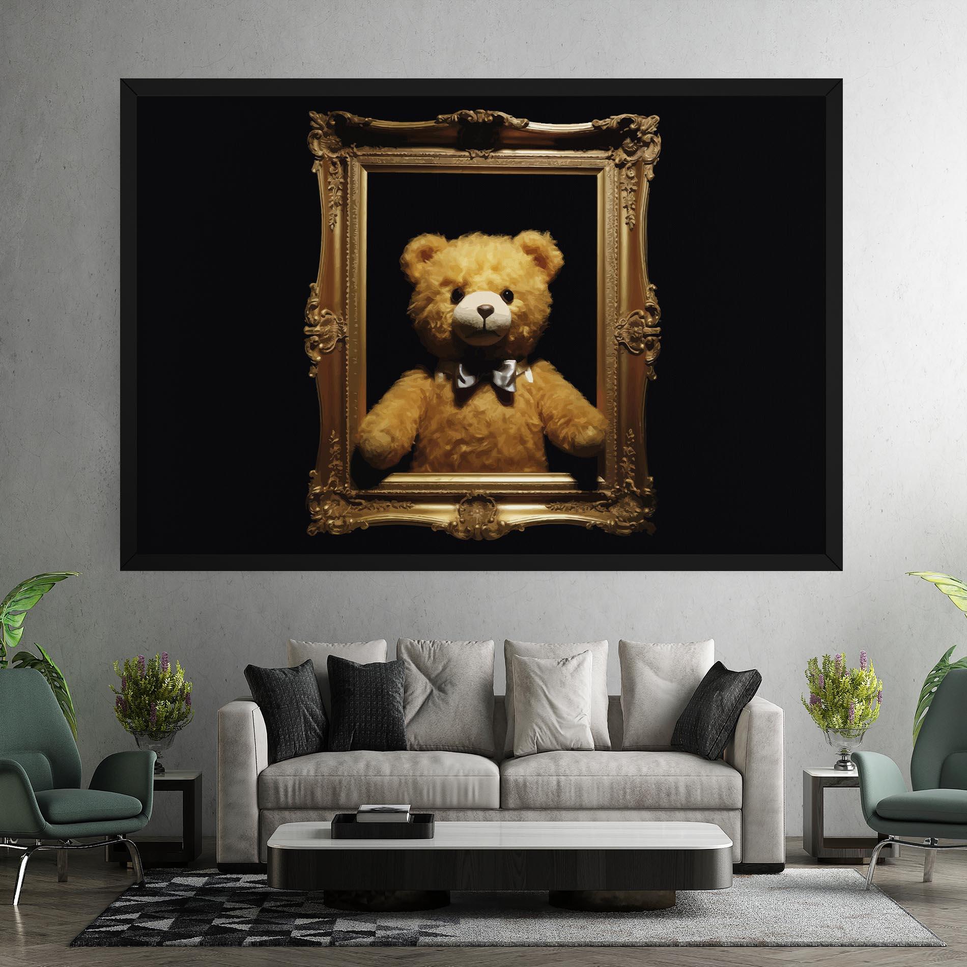 Vászonkép Frame Bear mockup 7
