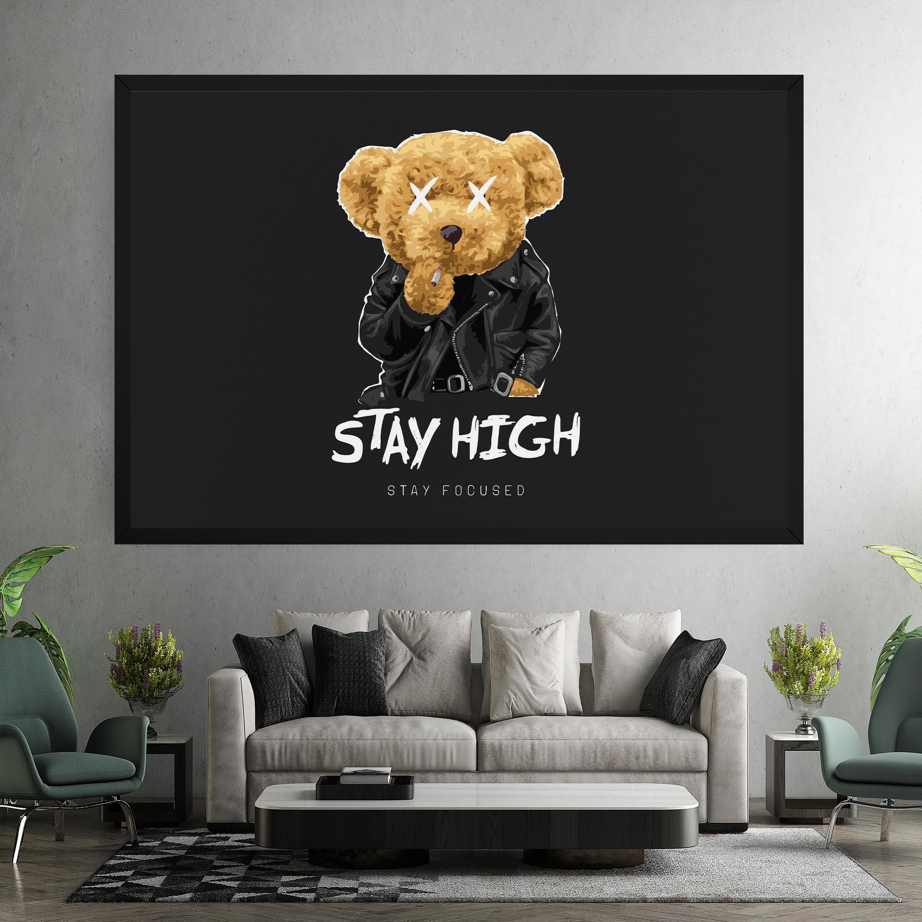 Vászonkép Stay Focused mockup 7