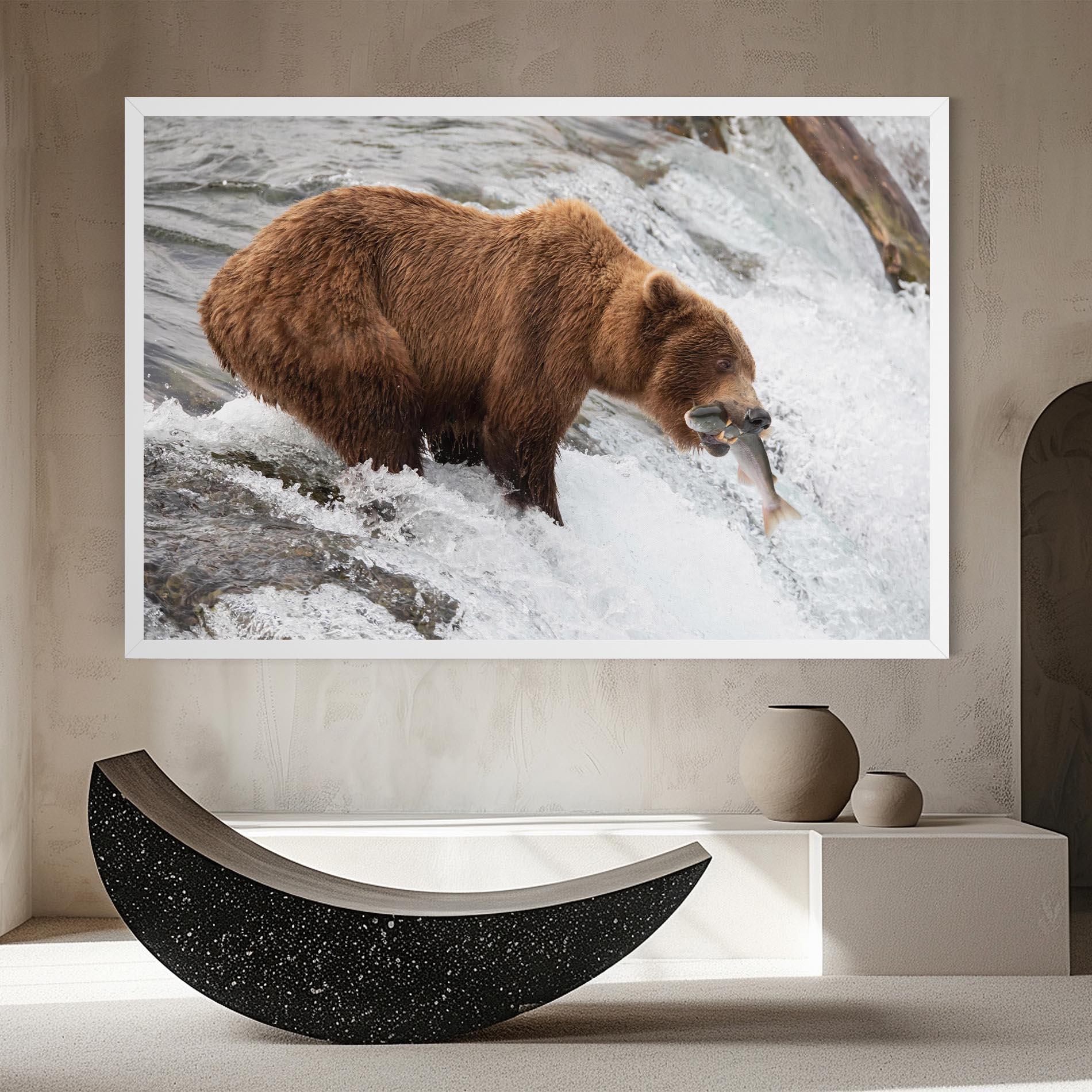 Vászonkép Bear Hunting mockup 8