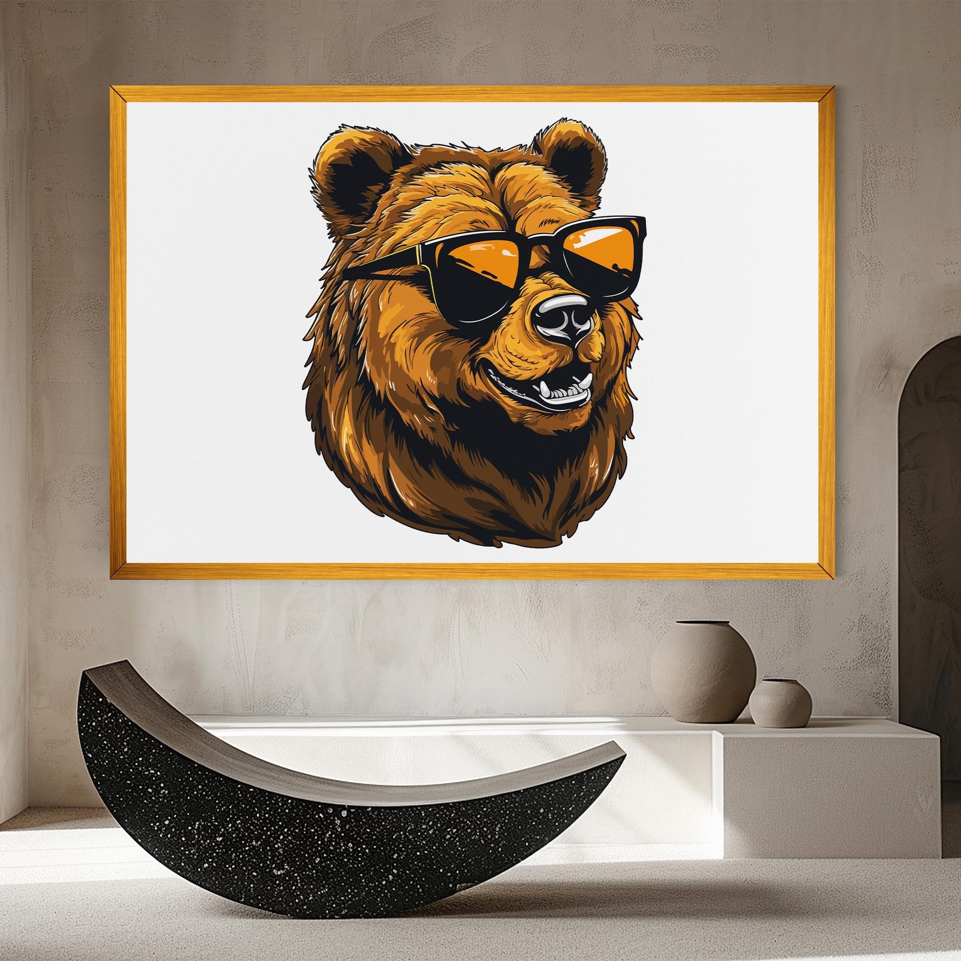 Vászonkép Cool Glasses mockup 8