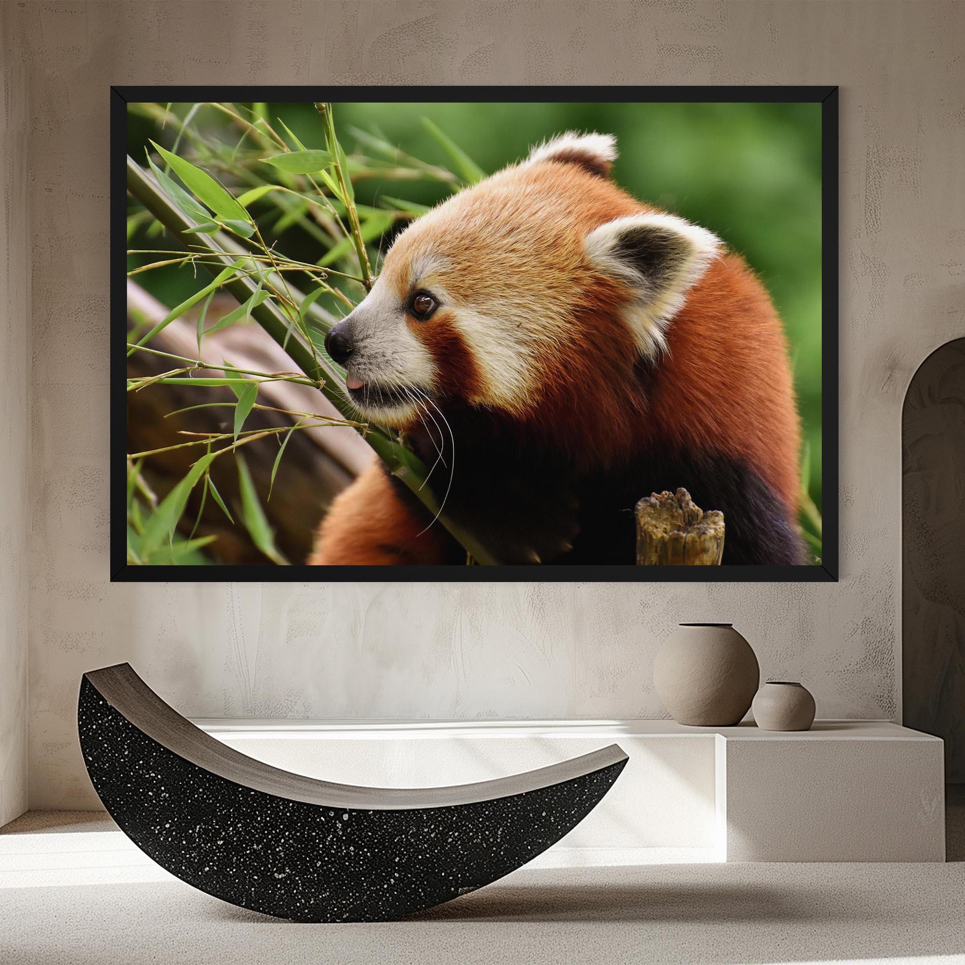 Vászonkép Cute Red Panda mockup 8