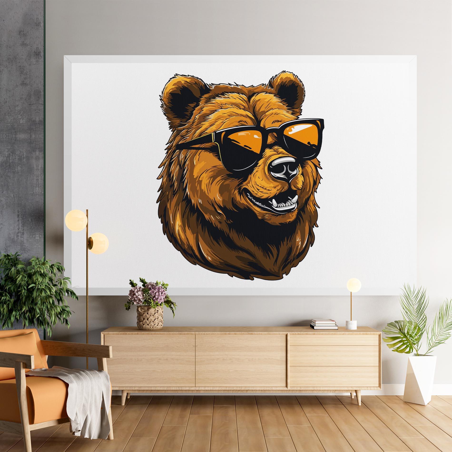 Vászonkép Cool Glasses mockup 9