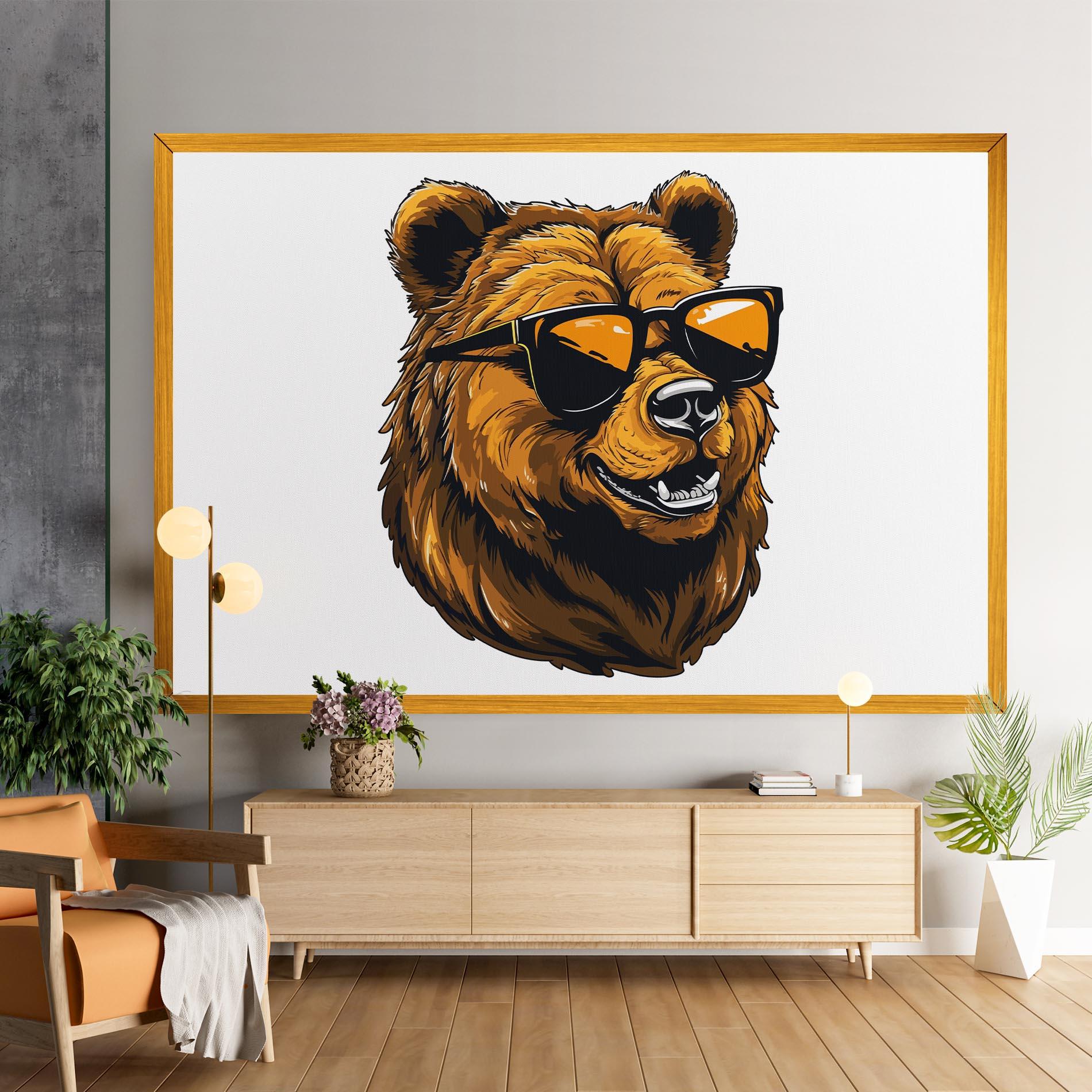 Vászonkép Cool Glasses mockup 9