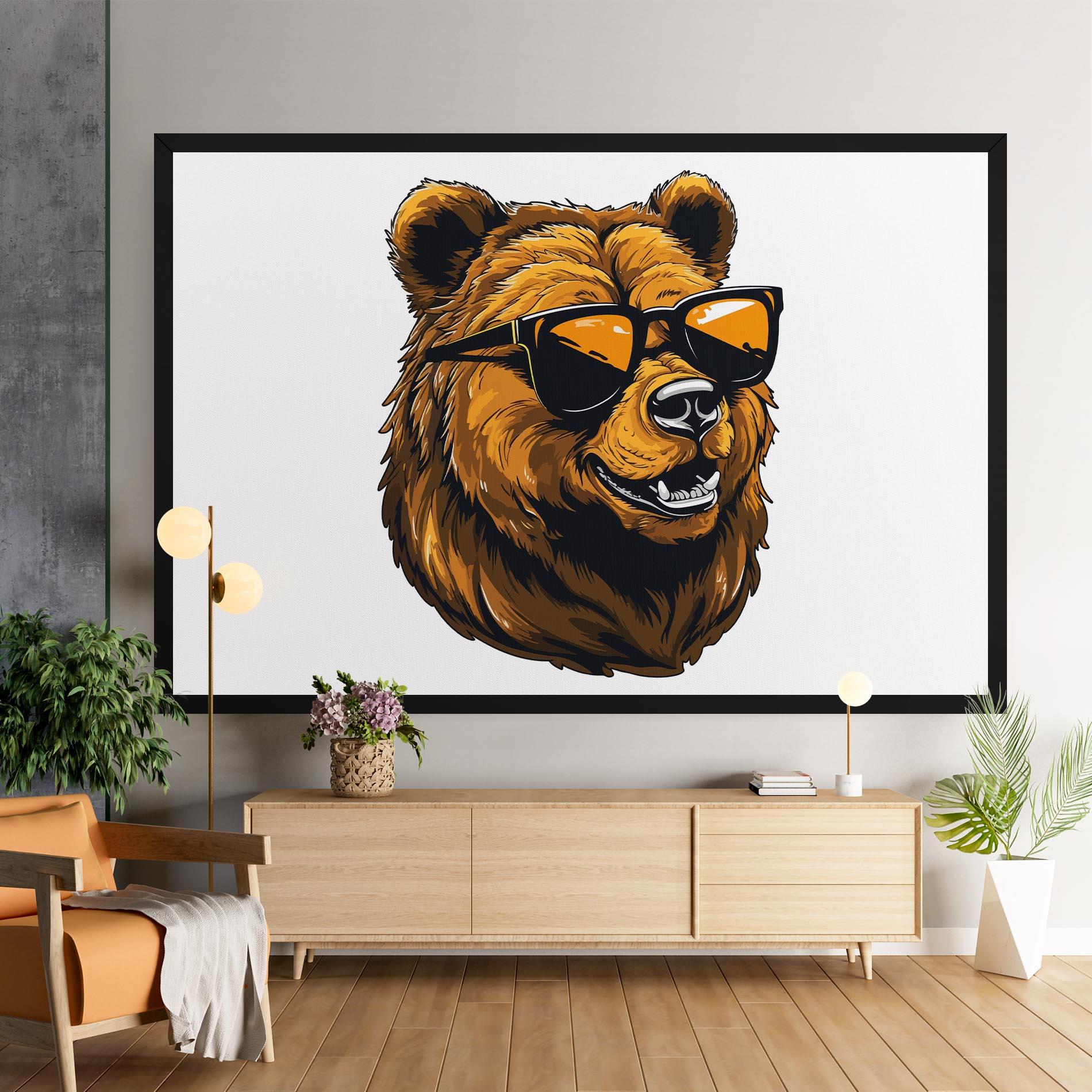 Vászonkép Cool Glasses mockup 9