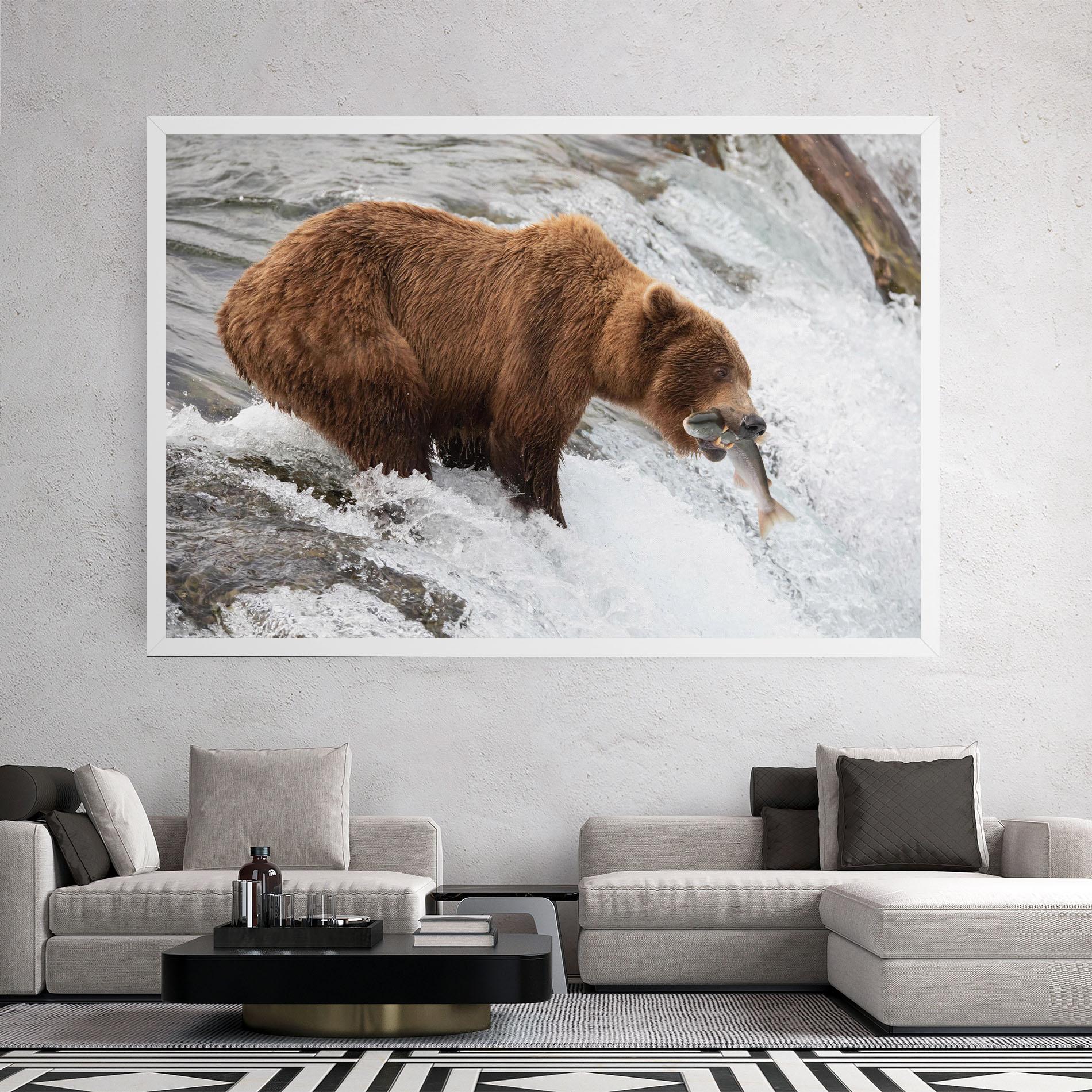 Vászonkép Bear Hunting mockup 2