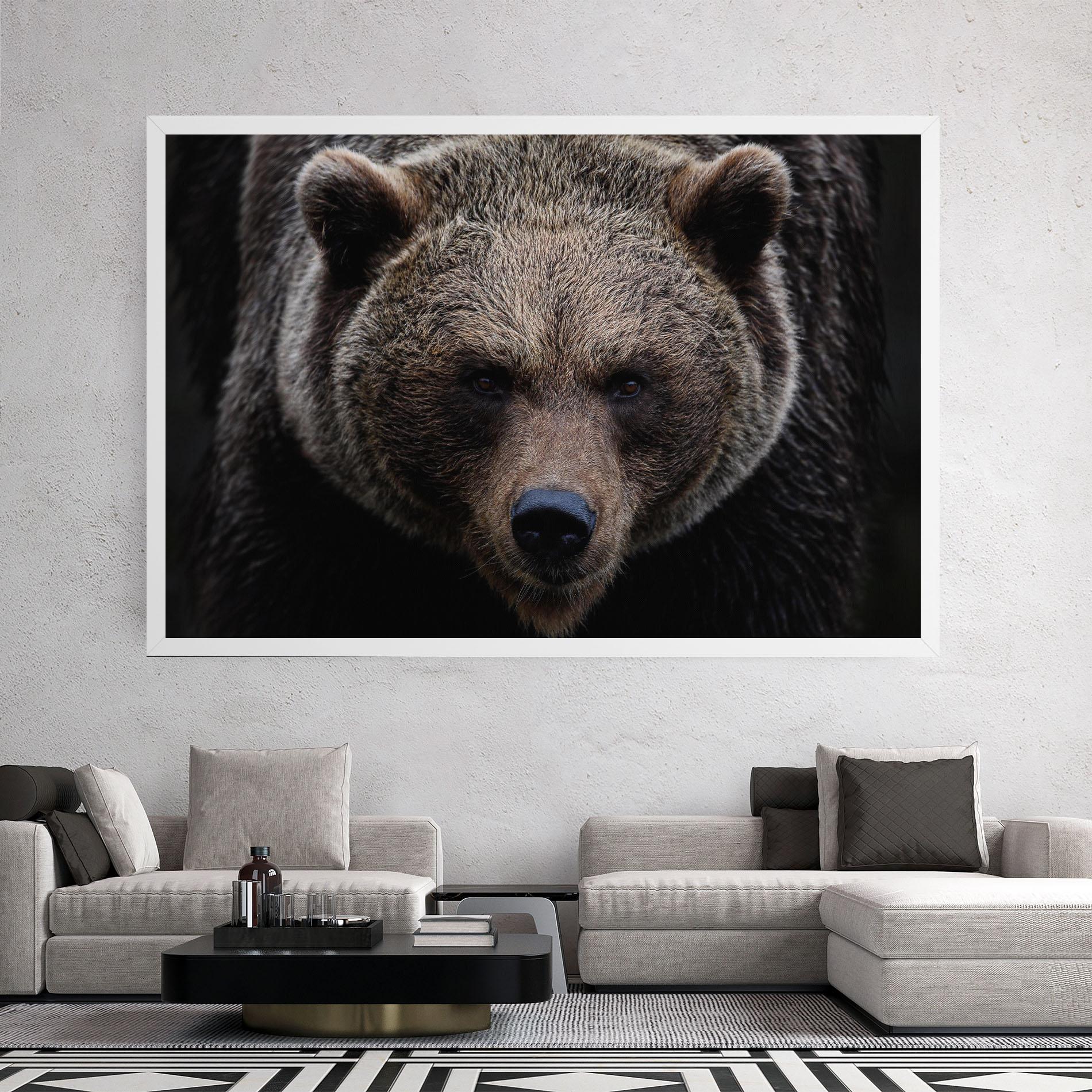 Vászonkép Brown Bear mockup 2