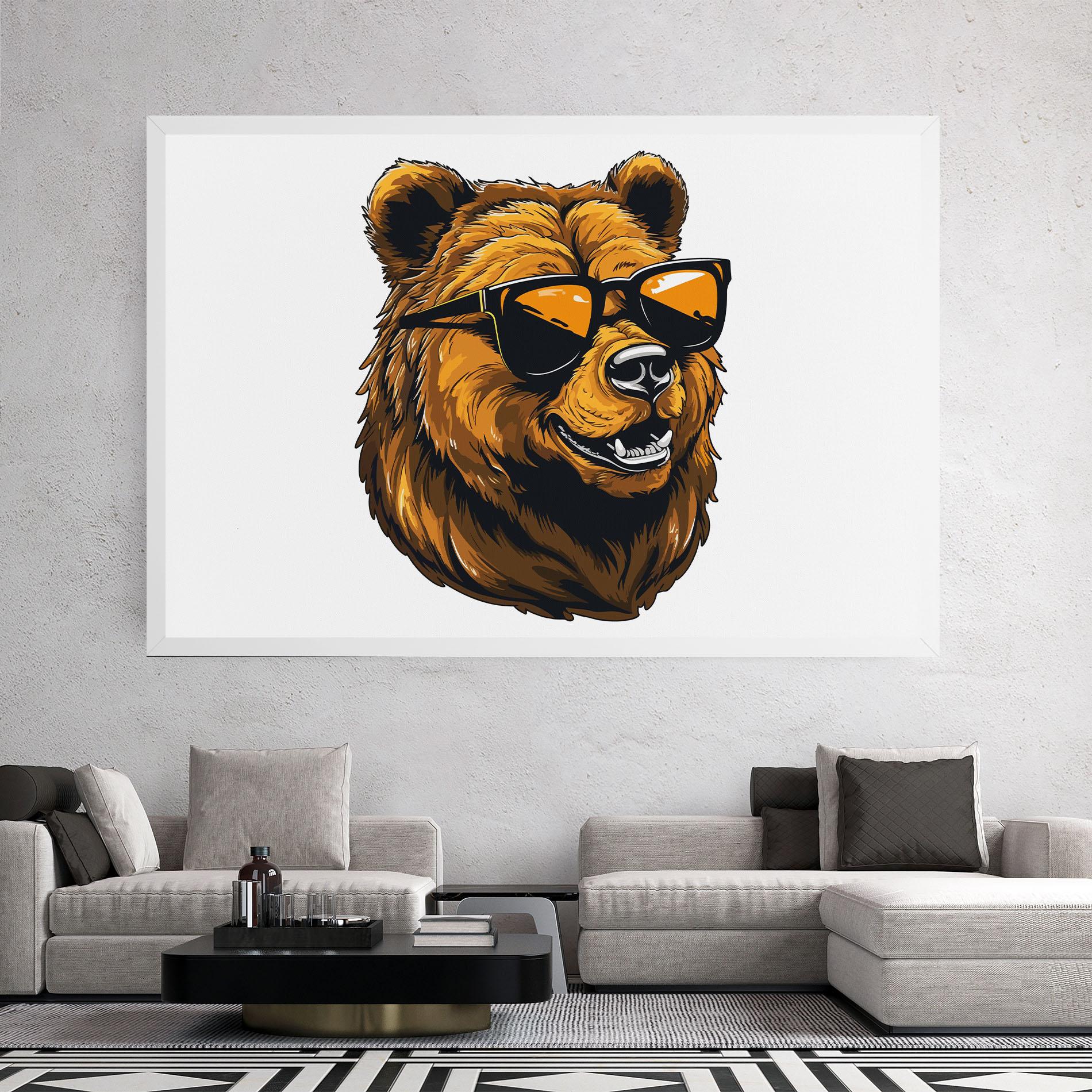 Vászonkép Cool Glasses mockup 2