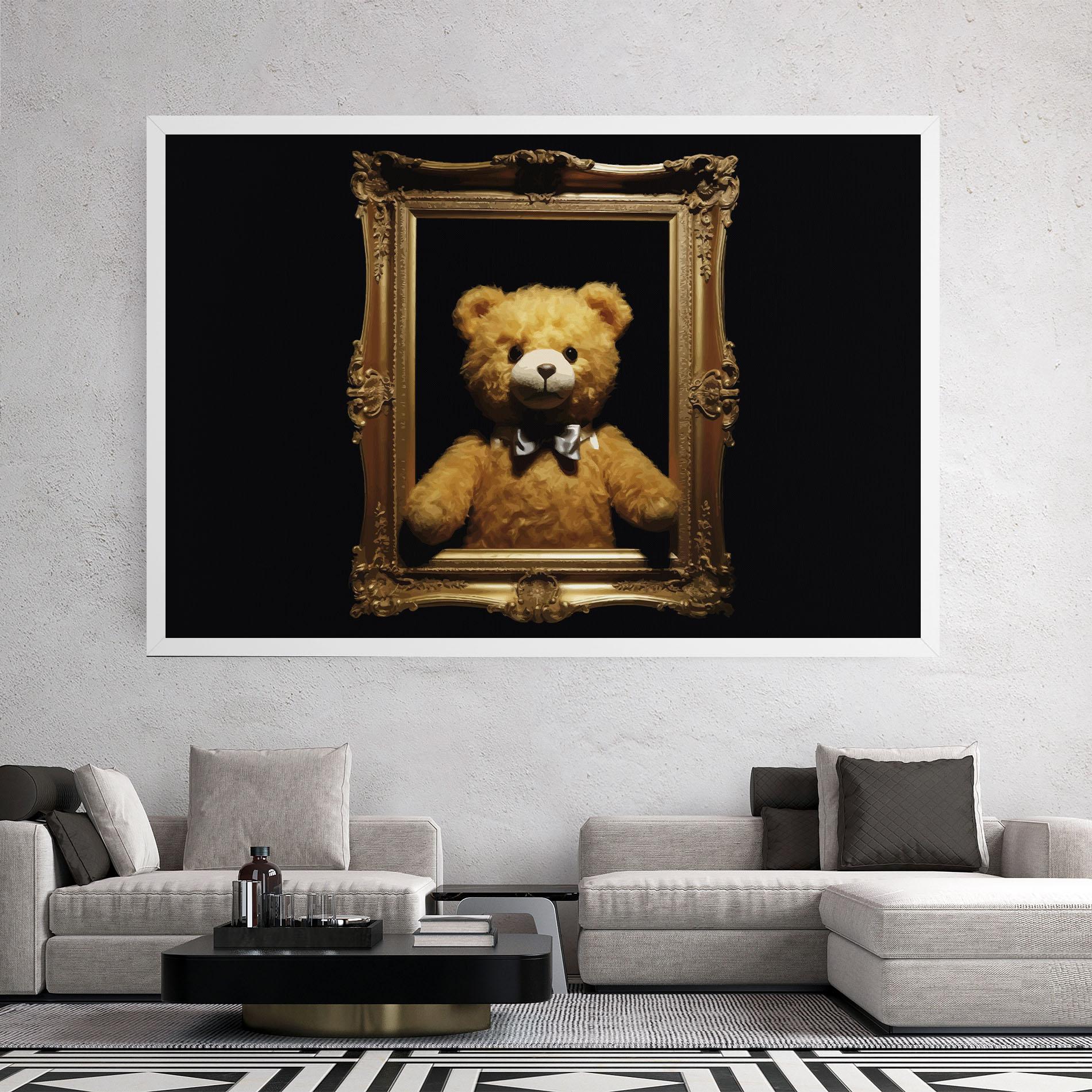 Vászonkép Frame Bear mockup 2