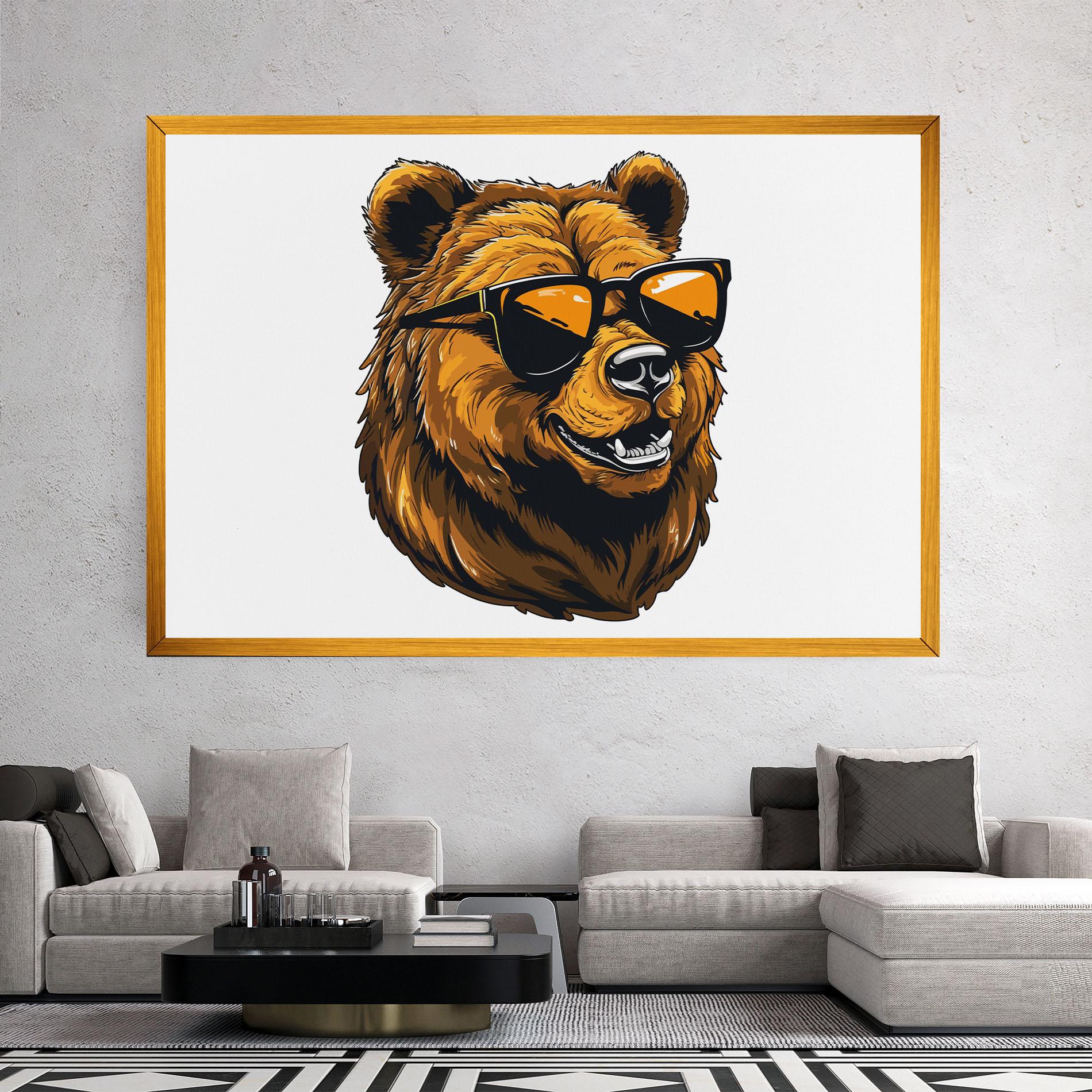 Vászonkép Cool Glasses mockup 2