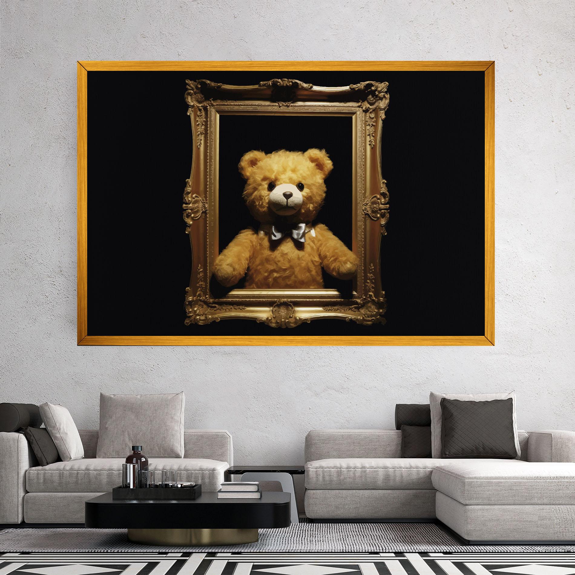 Vászonkép Frame Bear mockup 2