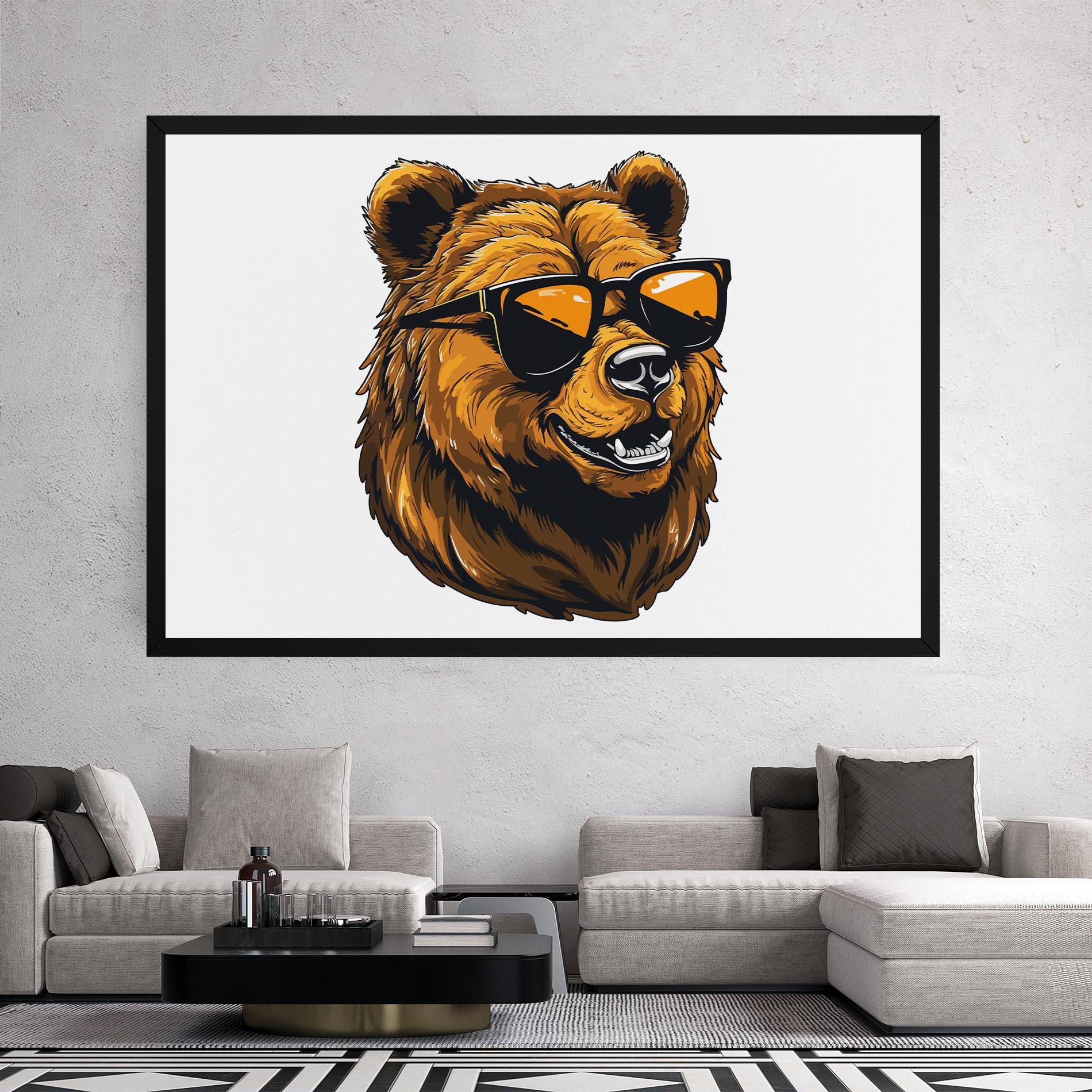 Vászonkép Cool Glasses mockup 2