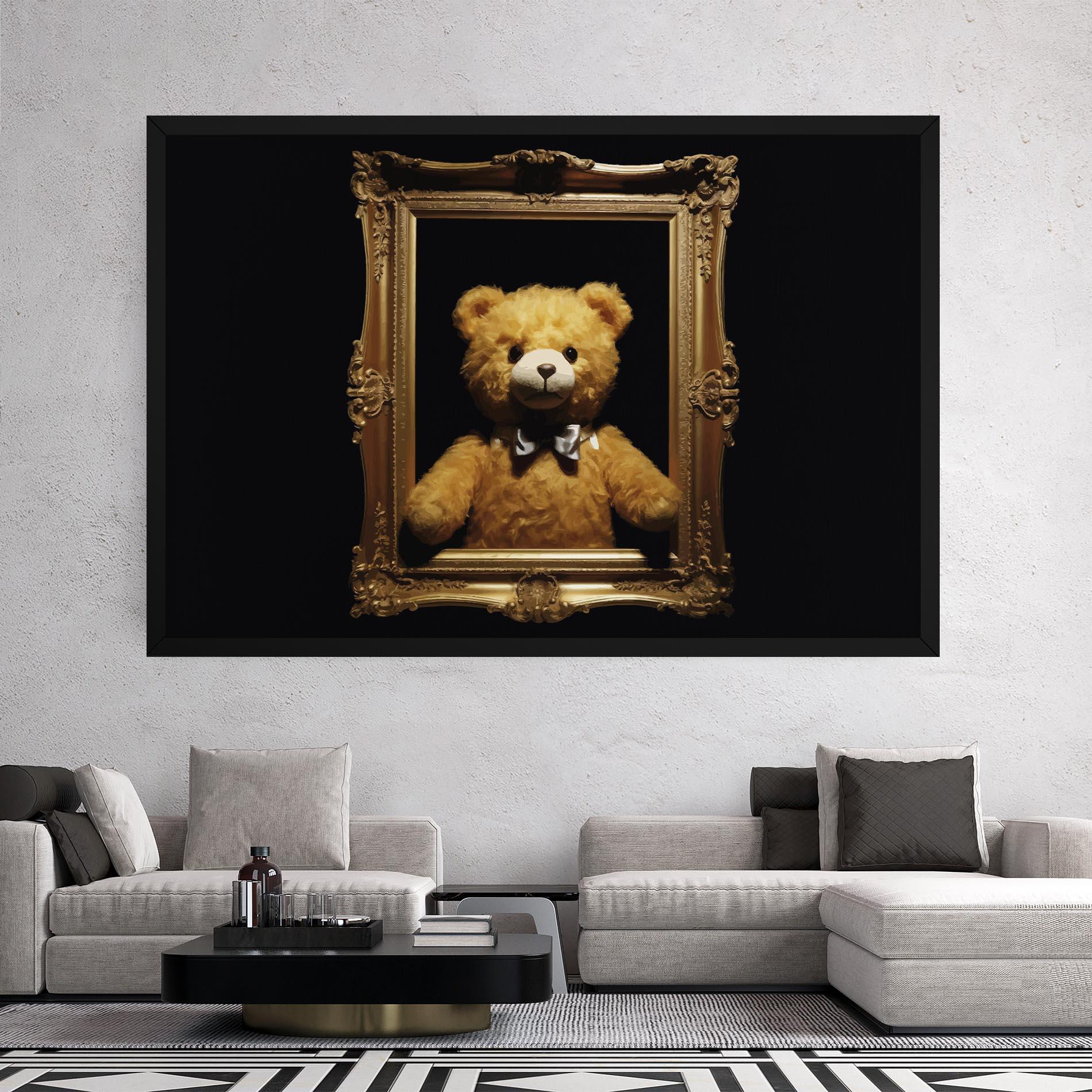 Vászonkép Frame Bear mockup 2