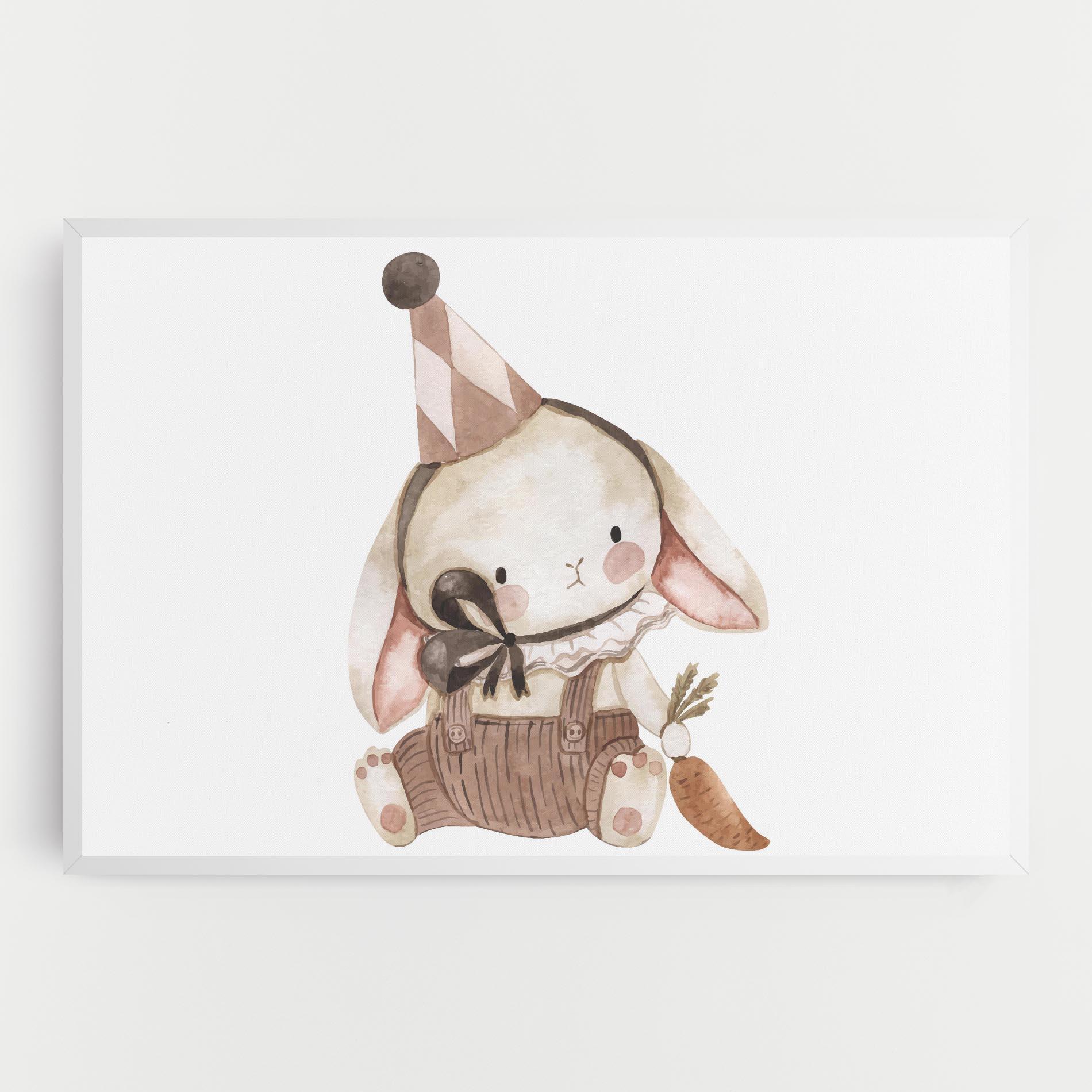 Vászonkép Baby Brown Rabbit mockup 0