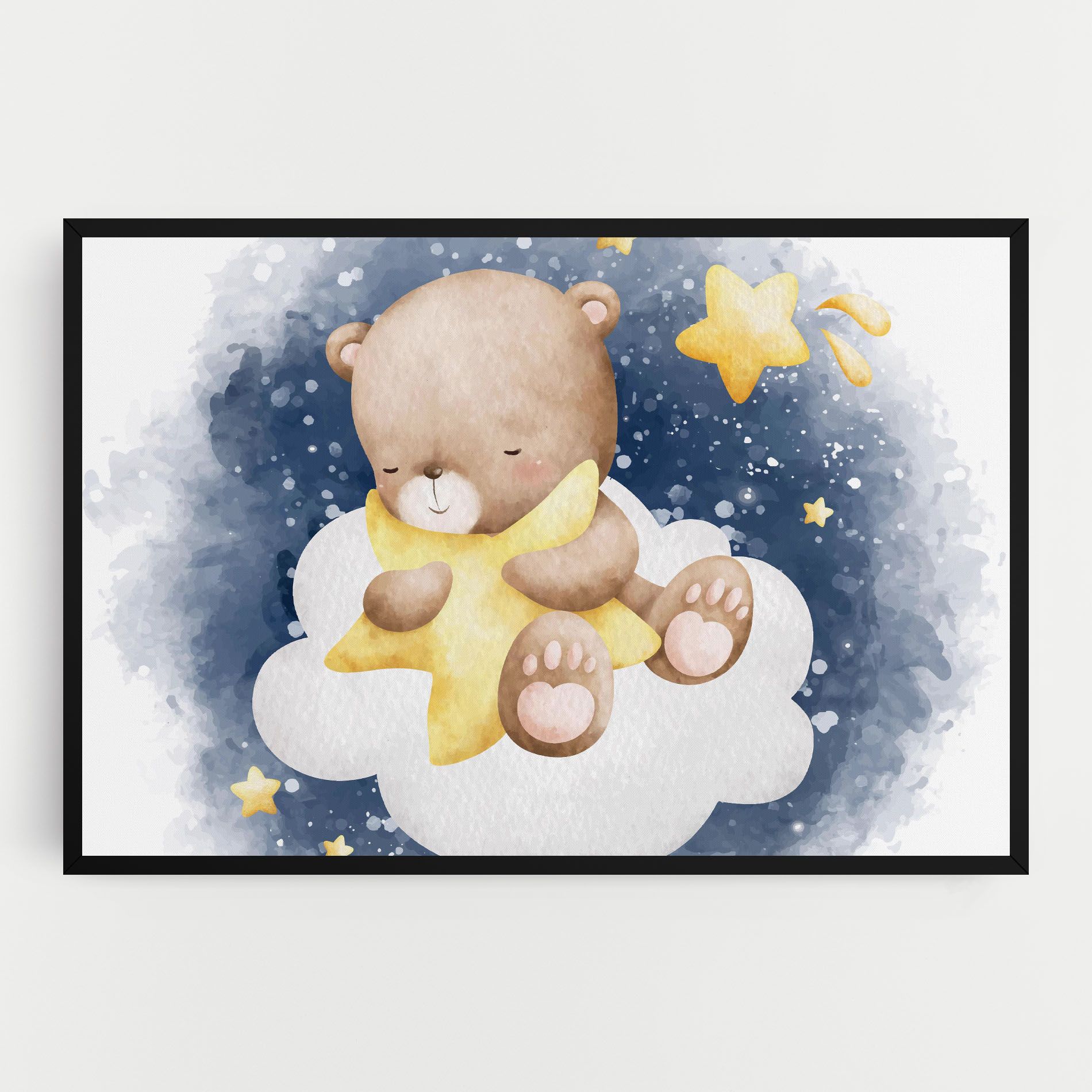 Bear Cloud Star mockup 0