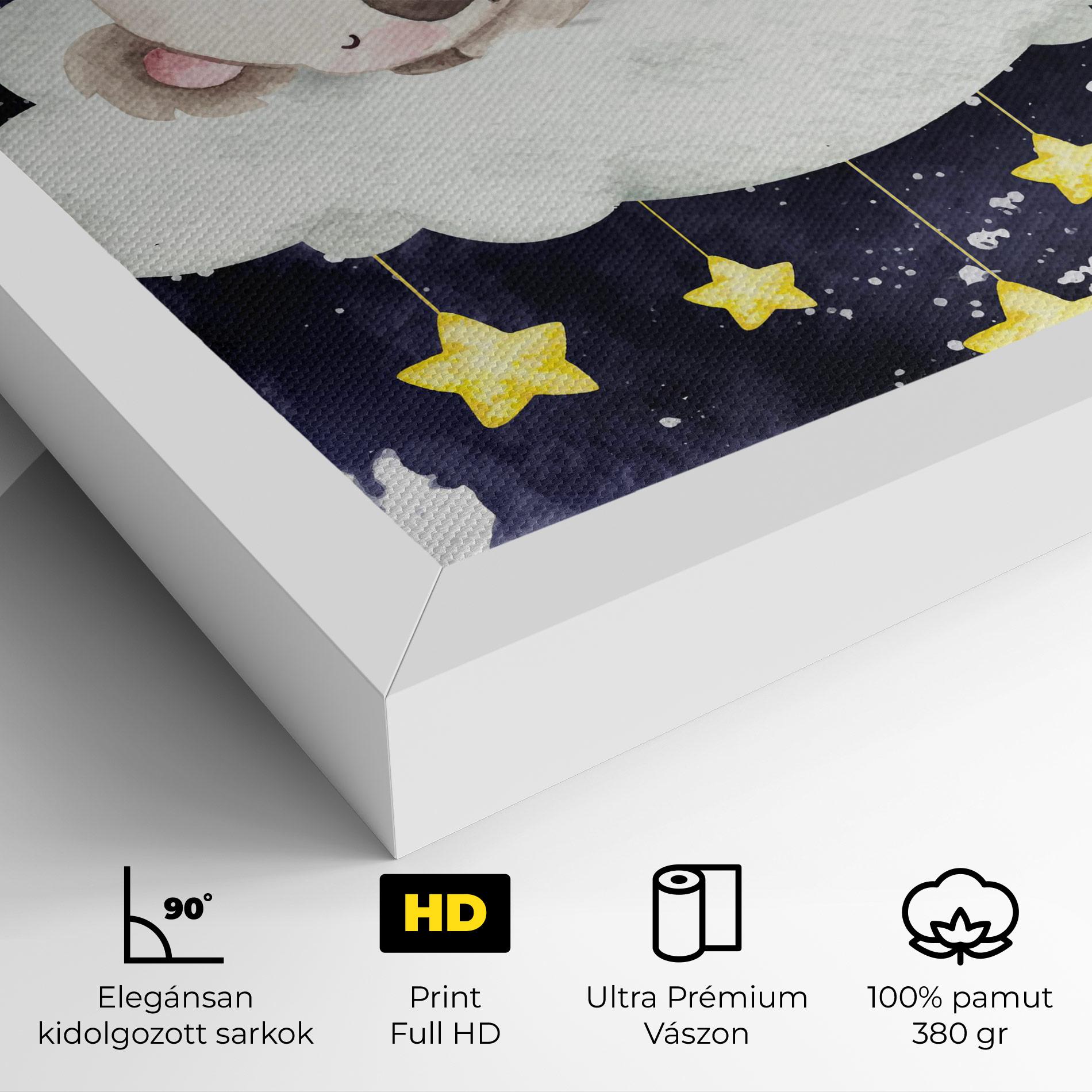 Vászonkép Baby Koala Sleeping mockup 4
