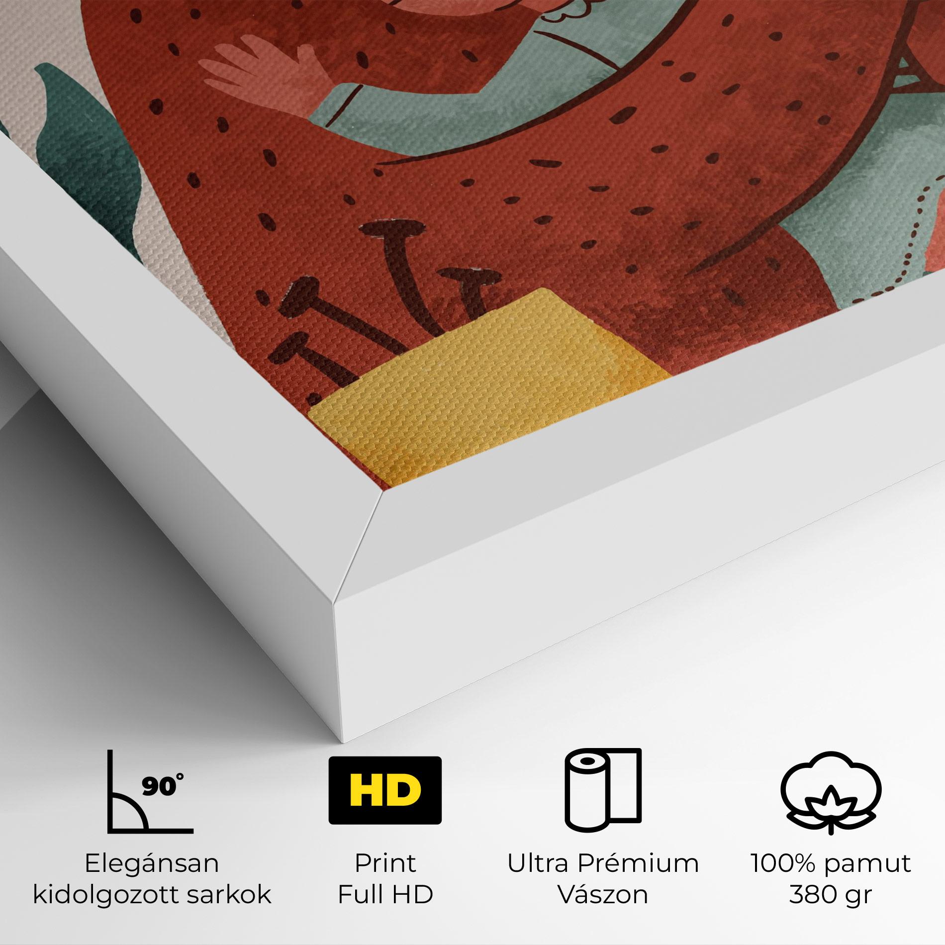 Vászonkép Bear Hug mockup 4