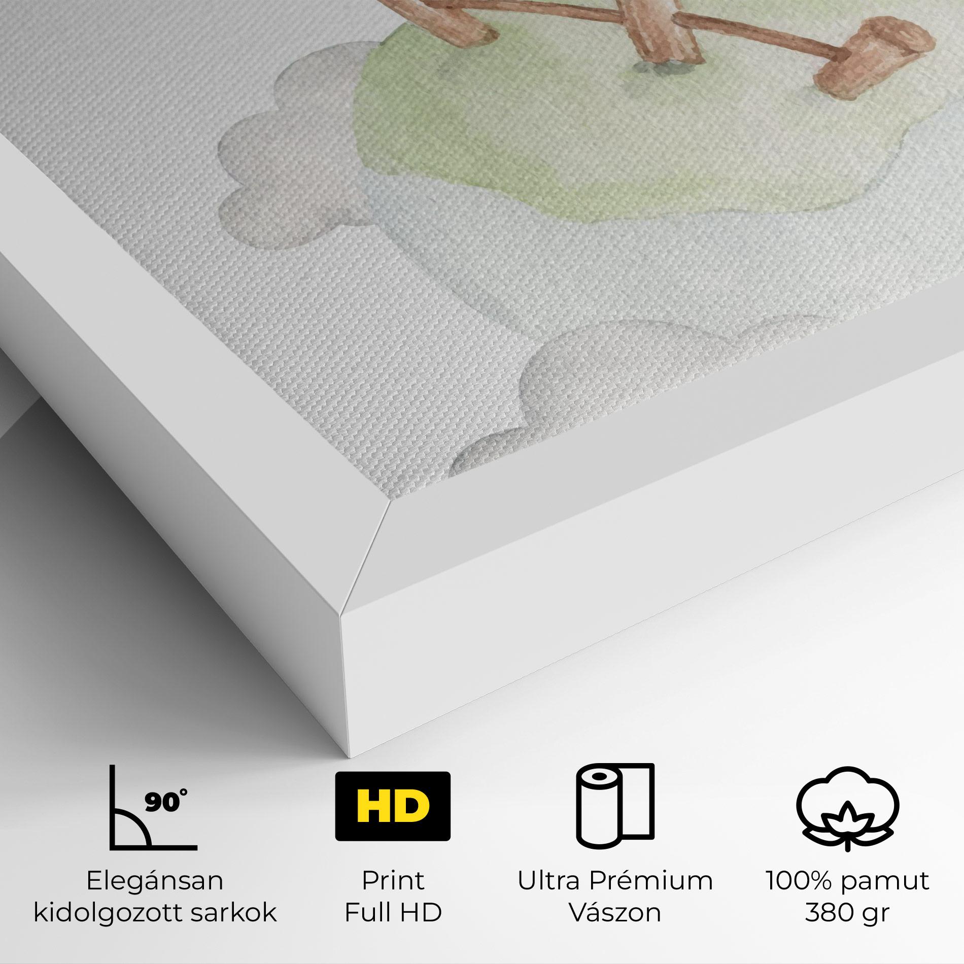 Vászonkép Sheep Jump mockup 4