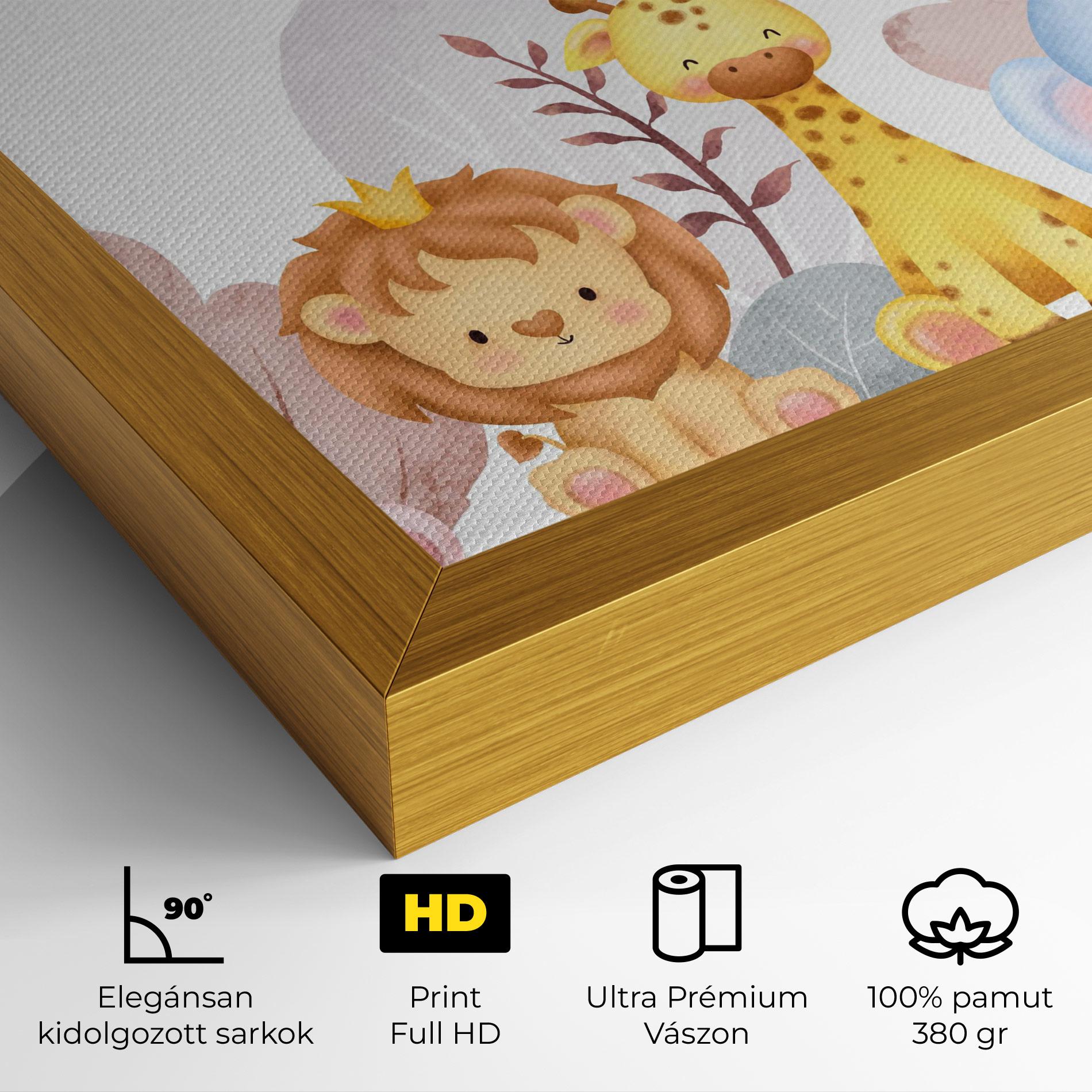 Vászonkép Baby Animals mockup 4