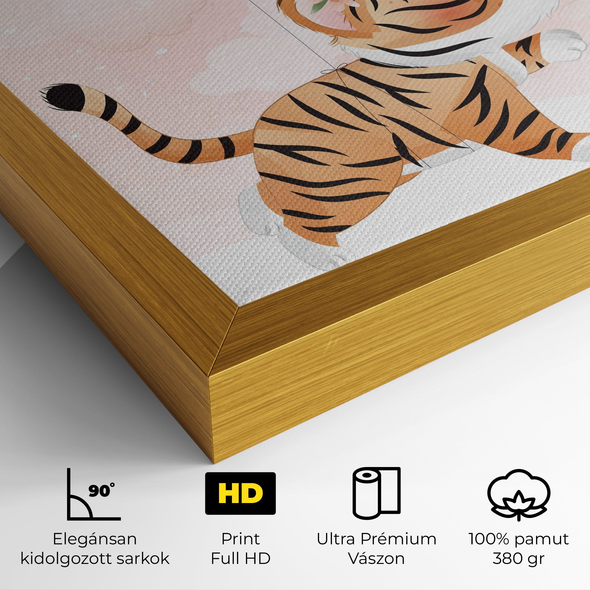 Baby Tiger Art mockup 4