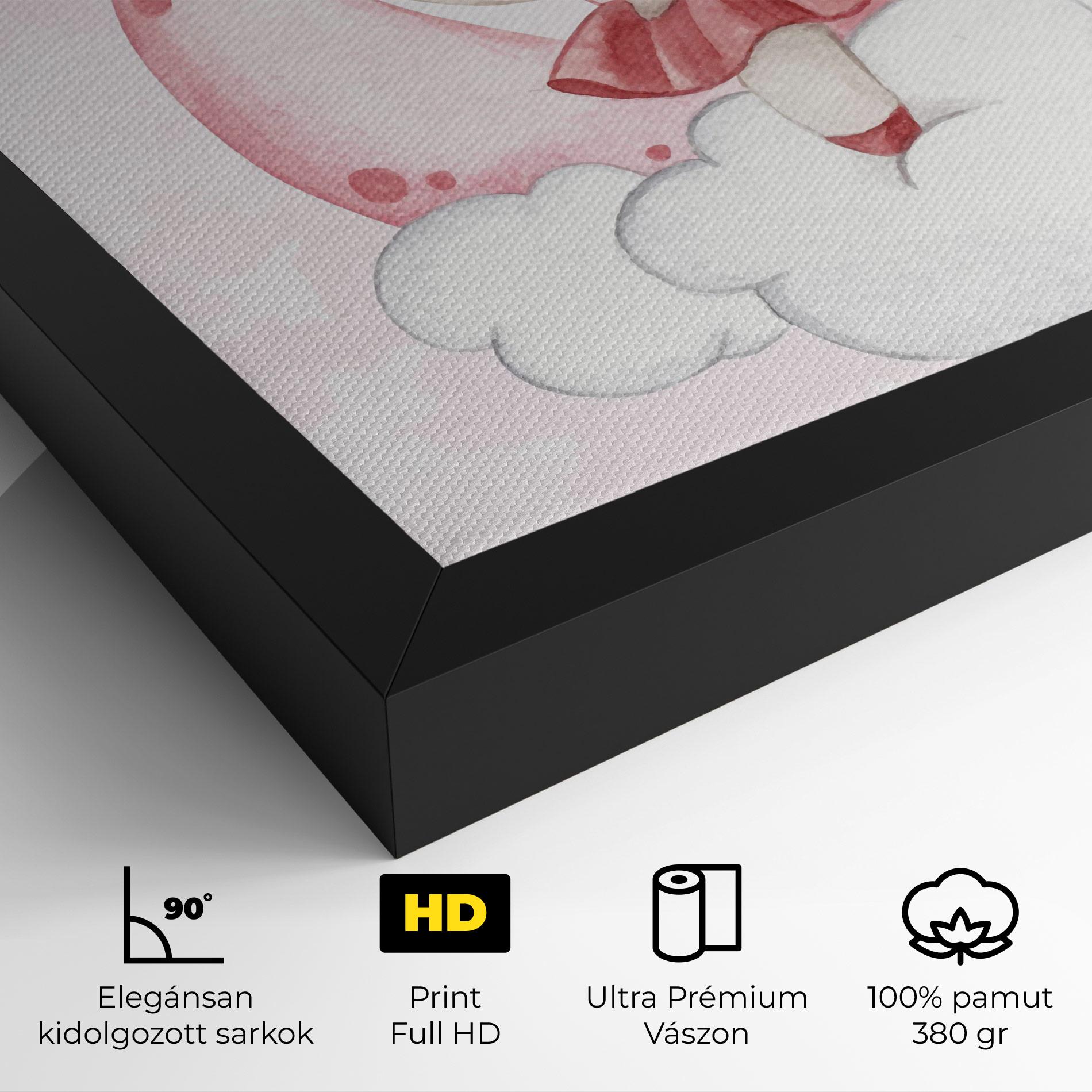 Vászonkép Ballerina Rabbit mockup 4