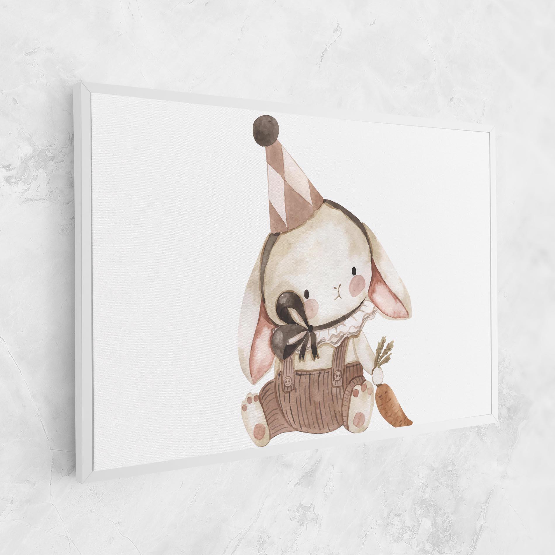 Vászonkép Baby Brown Rabbit mockup 1