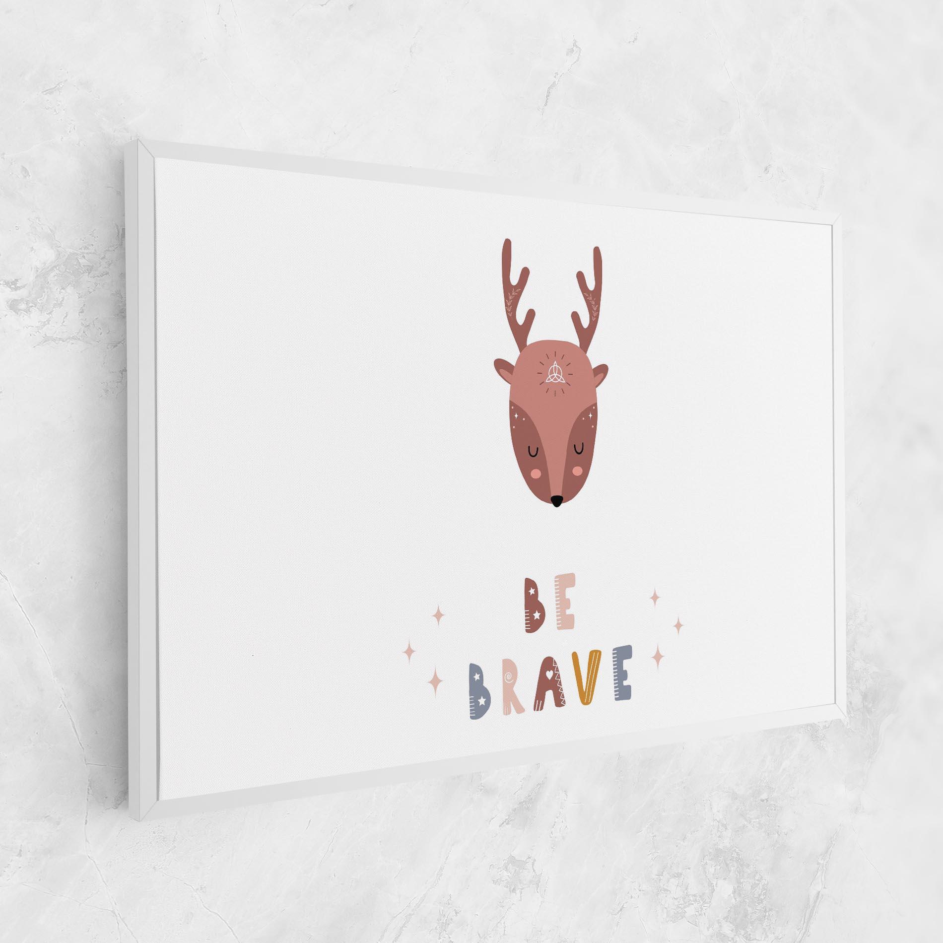 Vászonkép Brave Deer mockup 1