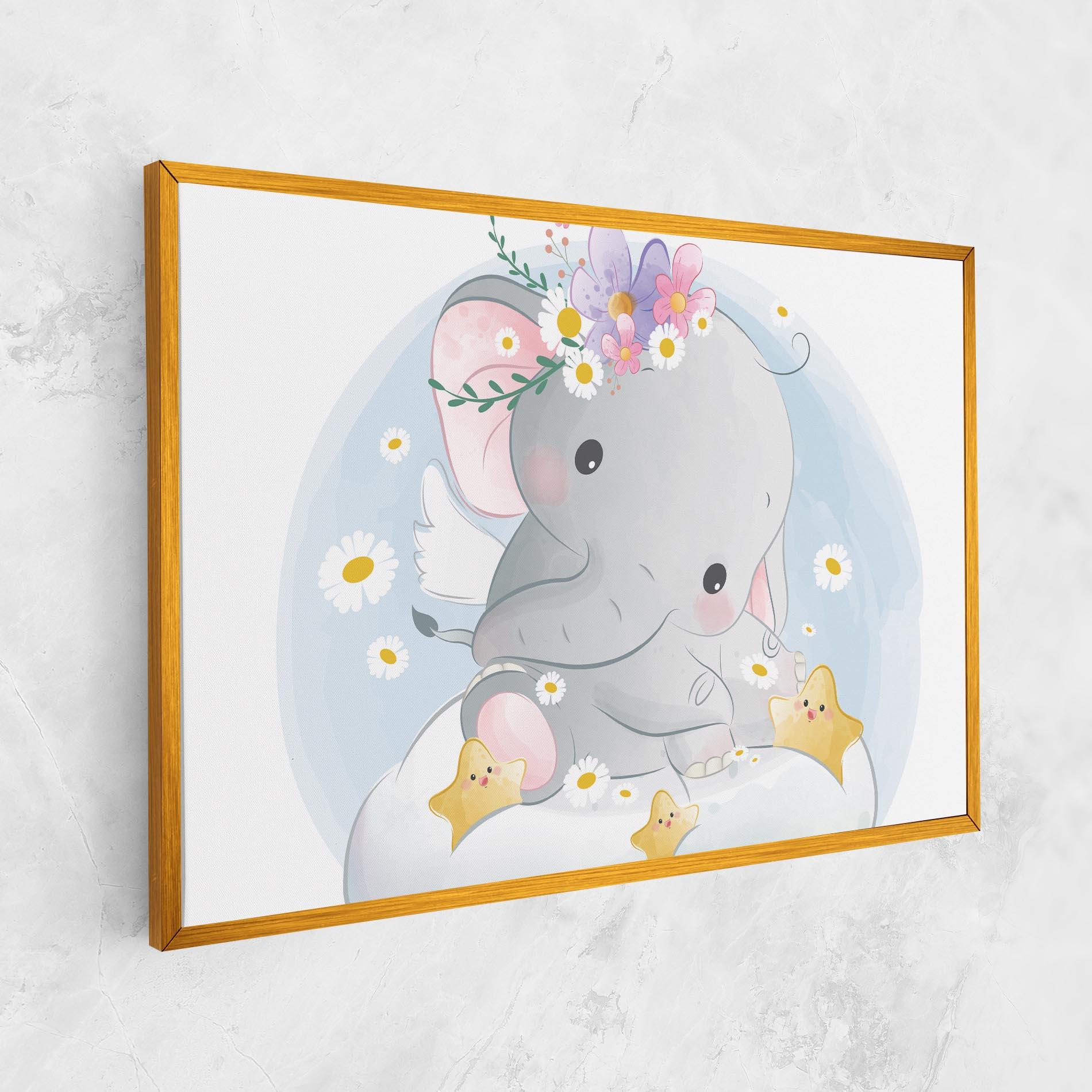 Vászonkép Elephant Stars mockup 1