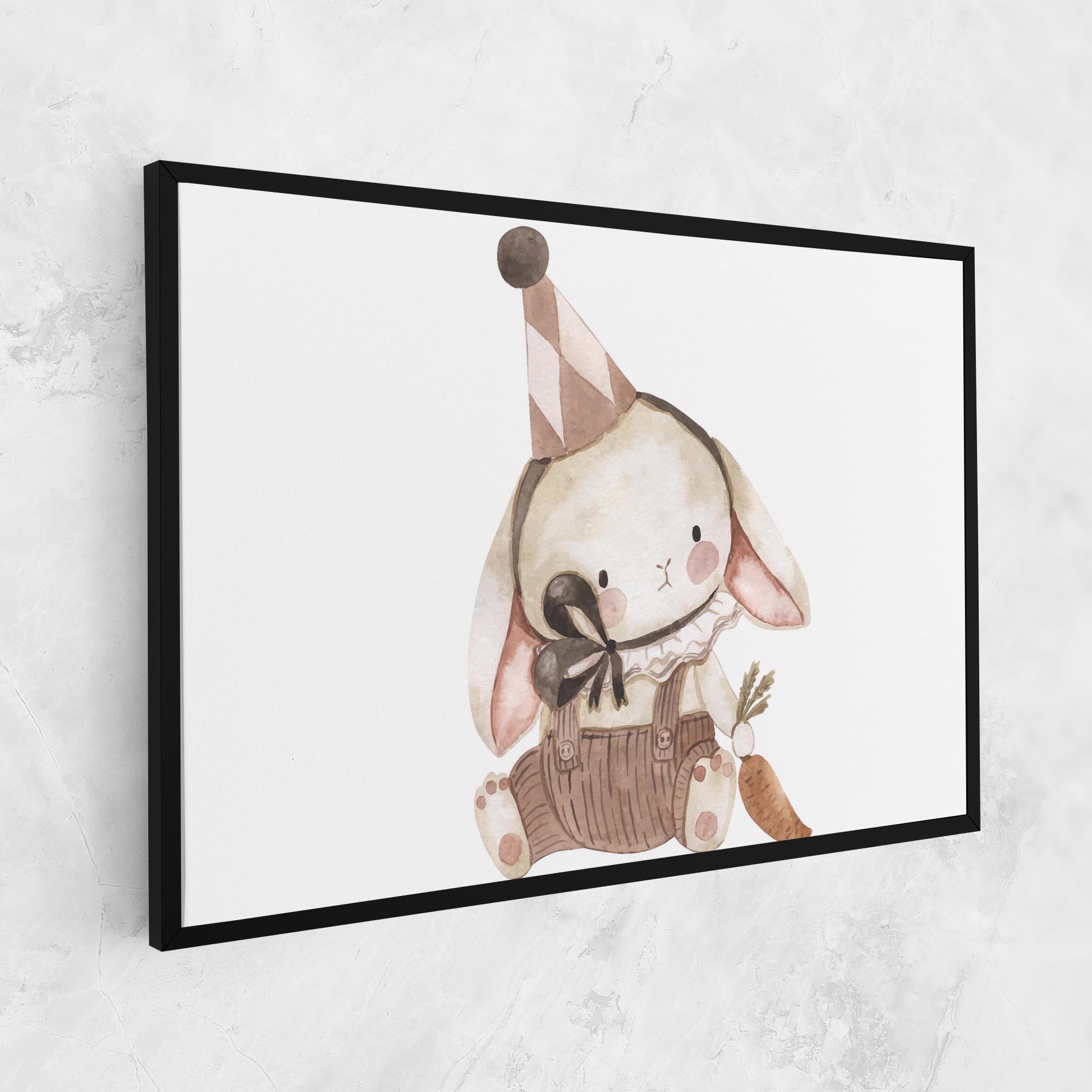 Vászonkép Baby Brown Rabbit mockup 1