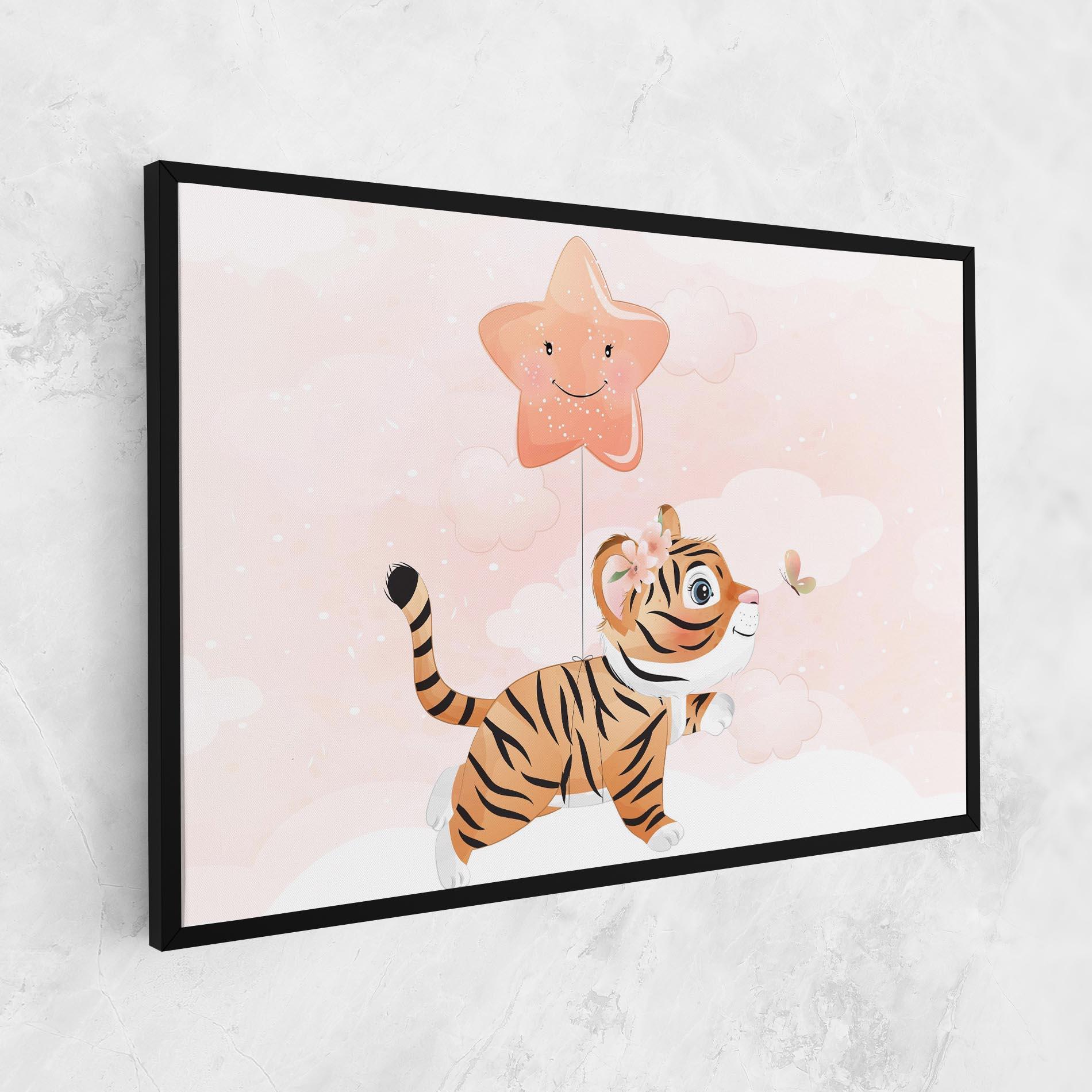 Vászonkép Baby Tiger Art mockup 1