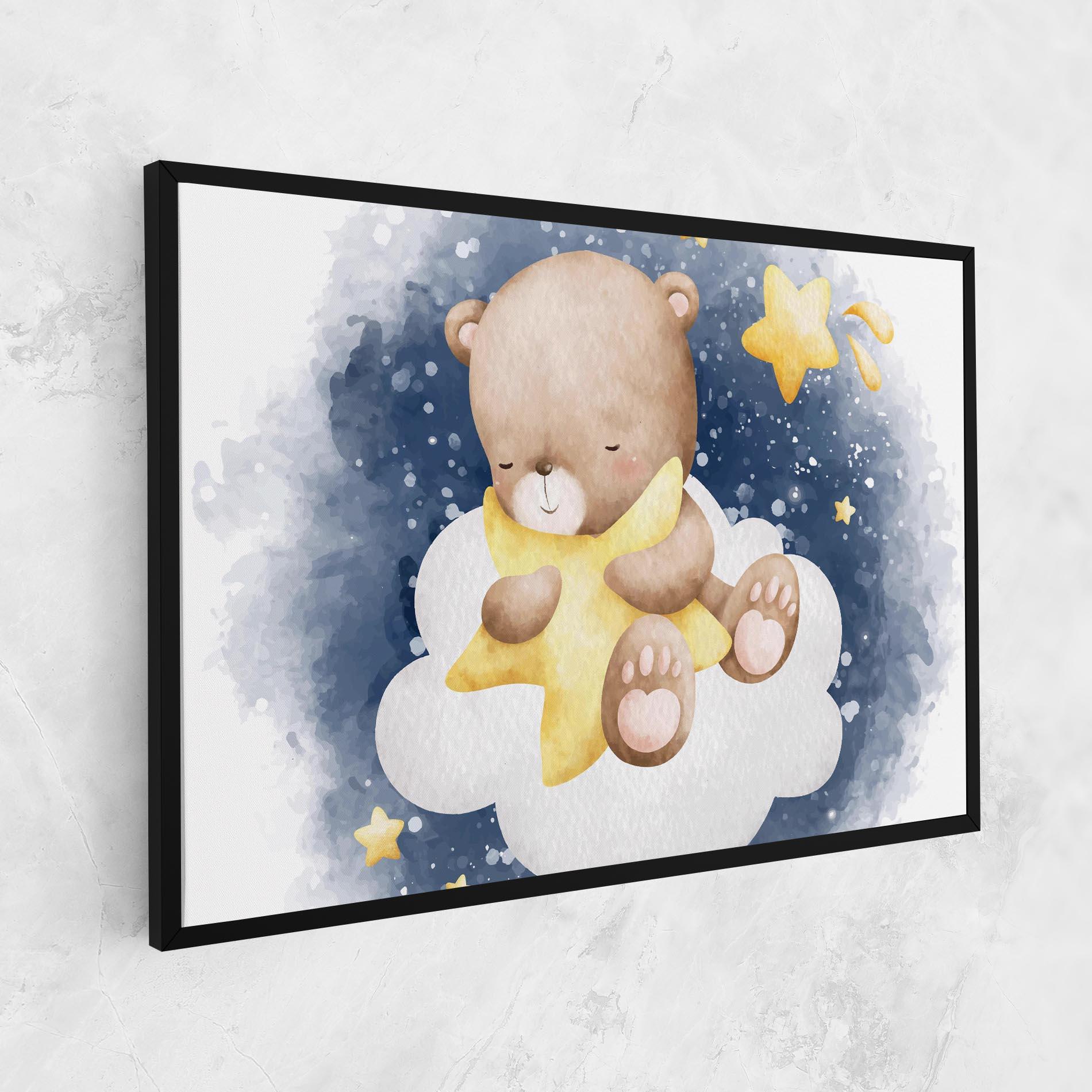 Vászonkép Bear Cloud Star mockup 1