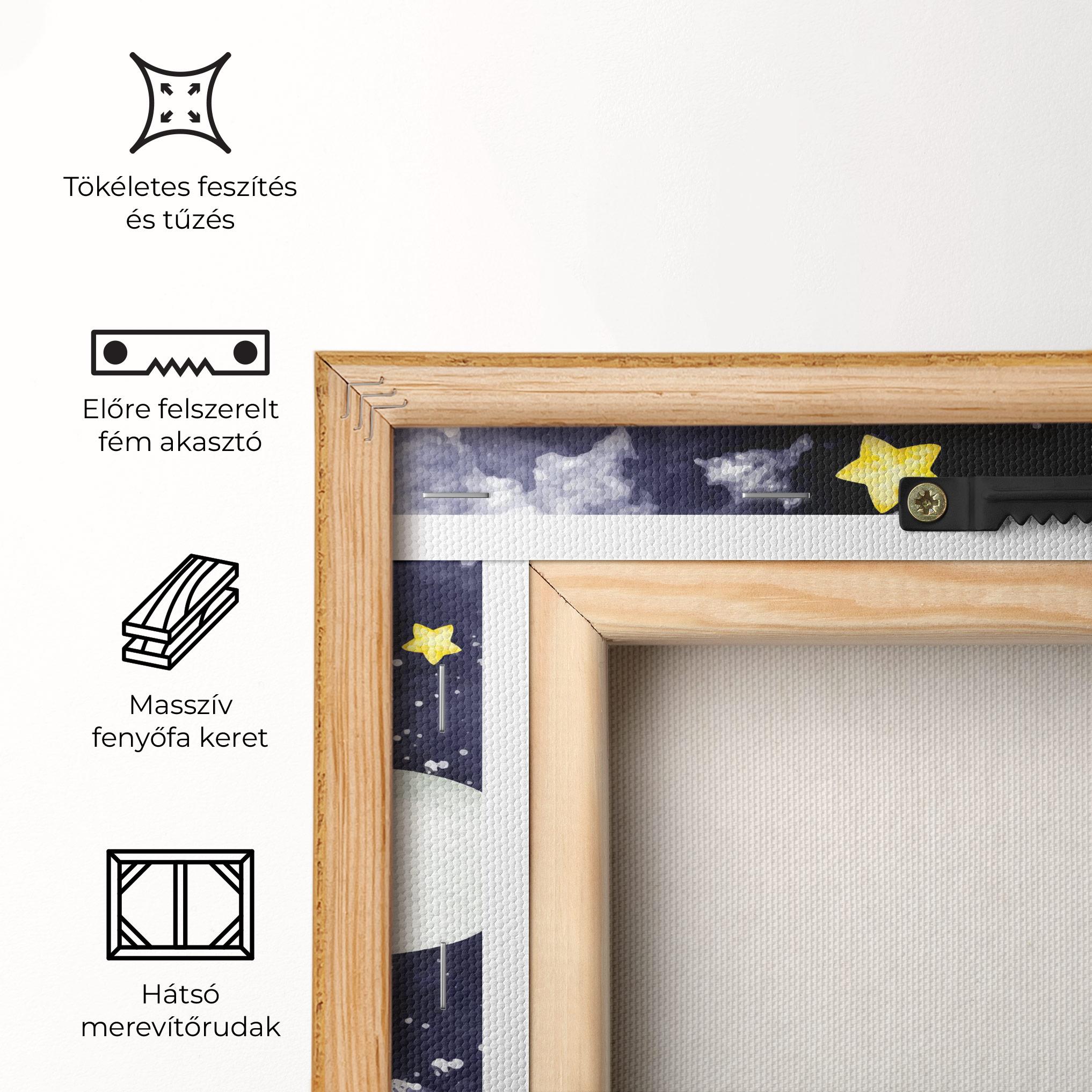 Vászonkép Baby Koala Sleeping mockup 5