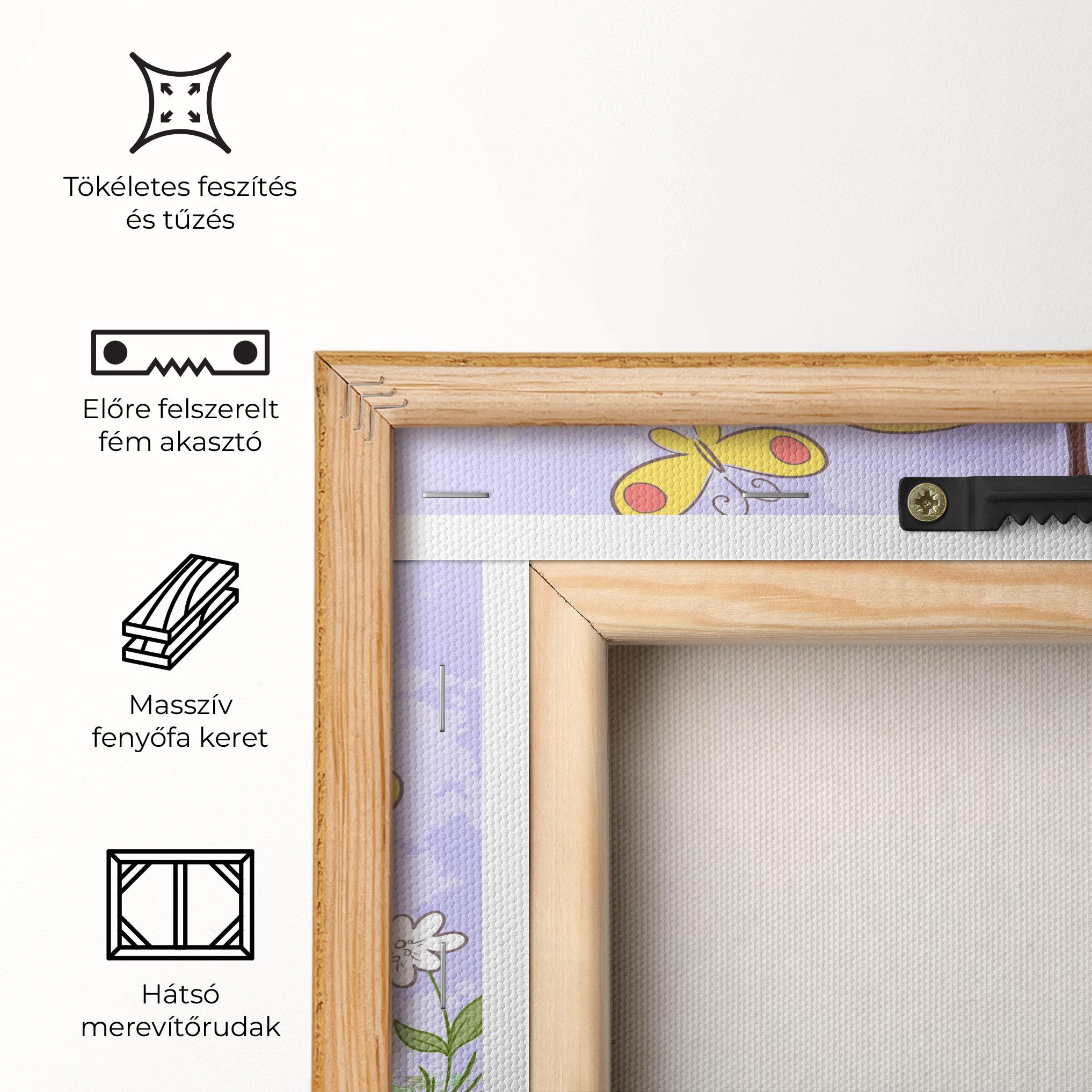 Vászonkép Cute Giraffe mockup 5