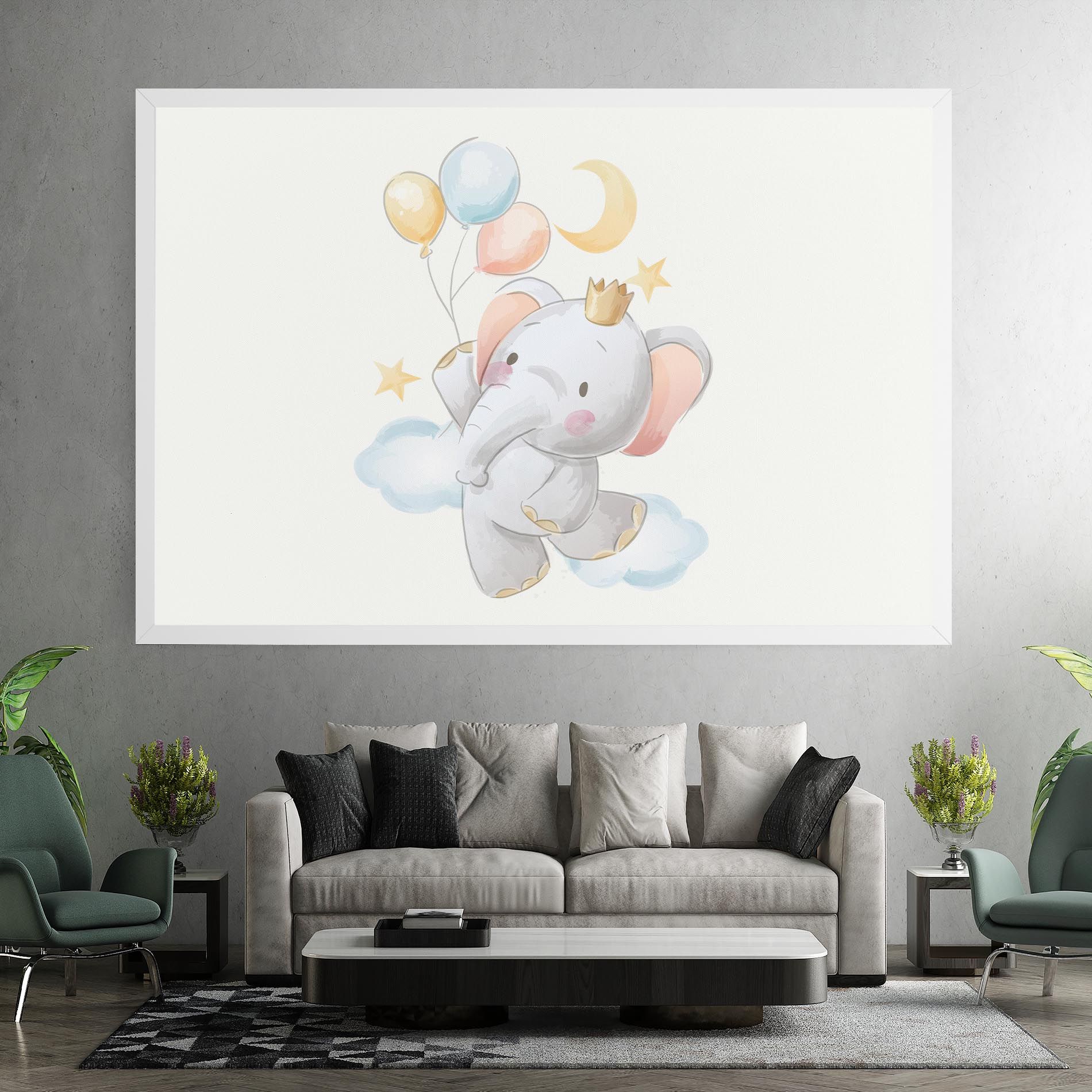 Elephant Flying mockup 7